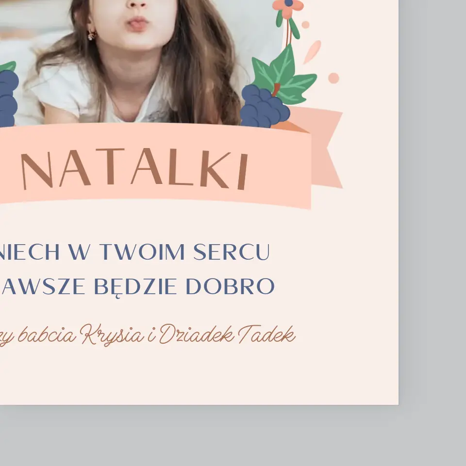 Zdjęcie i Podpis: Dobro w Sercu Komunia - Wydruk Obramowany - Image 4