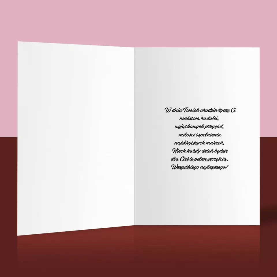 Zdjęcie i Podpis: Dowód Osobisty - Kartka z Życzeniami - Image 2