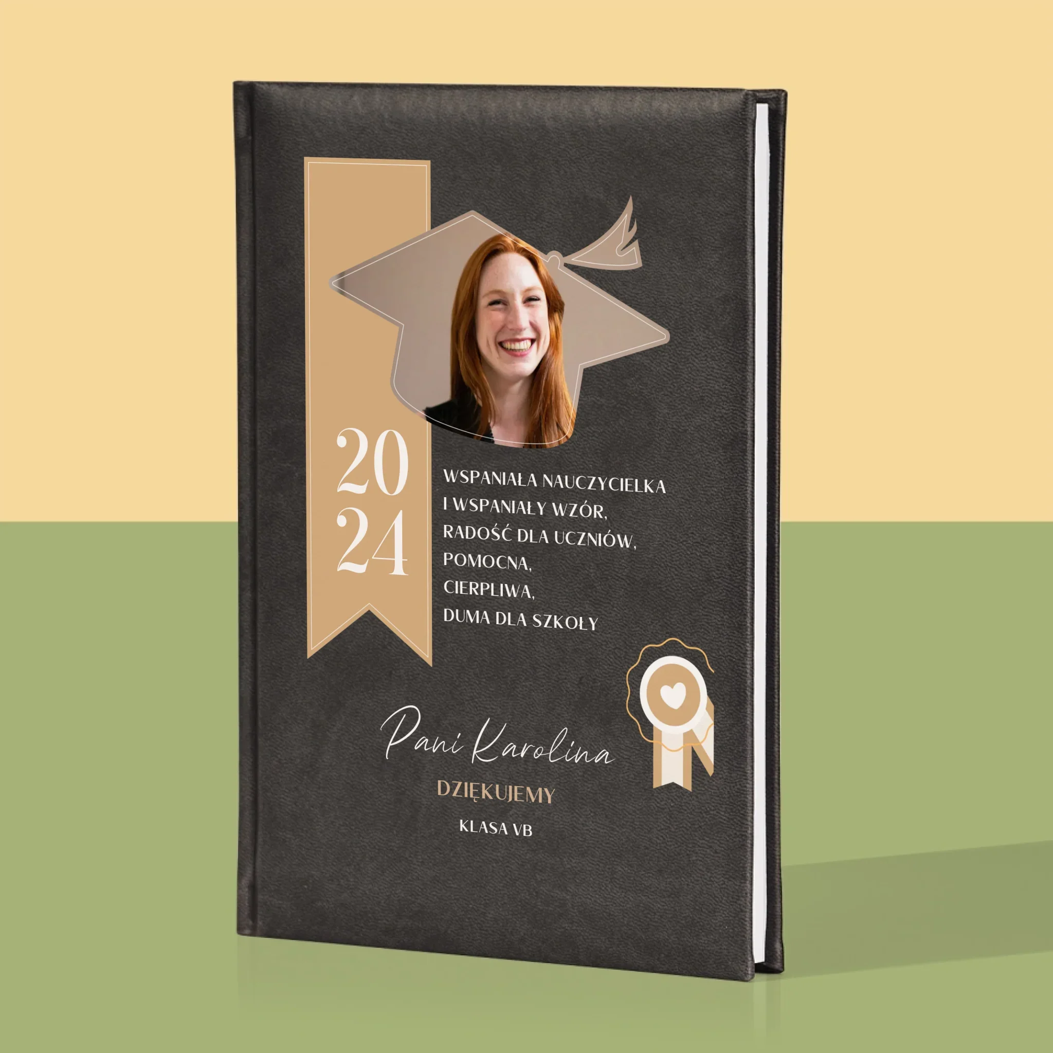 Zdjęcie i Podpis: Dyplom Dla Nauczyciela - Notes Książkowy - Image 6