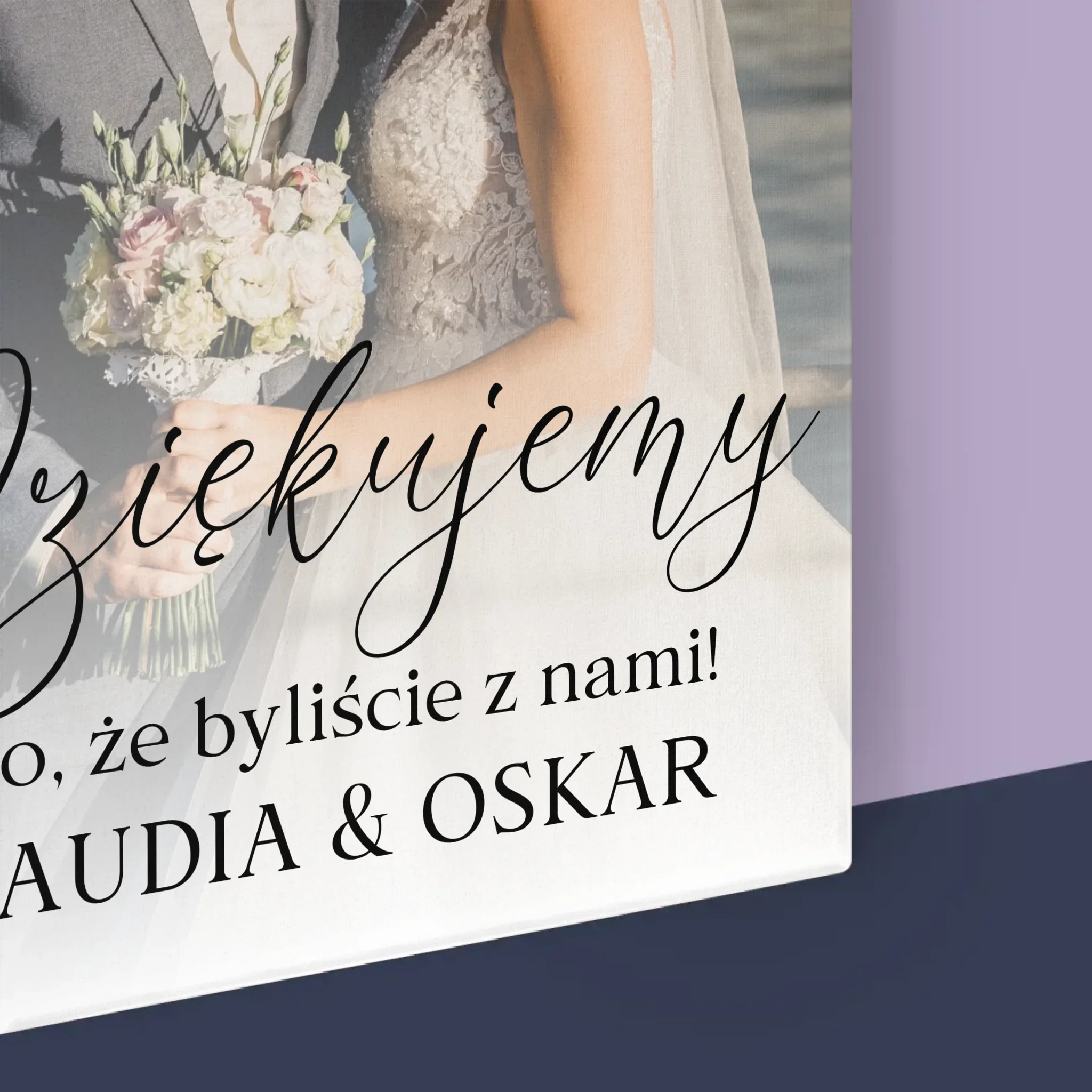 Zdjęcie i Podpis: Dziękujemy, Że Byliście z Nami - Wydruk Obramowany - Image 16