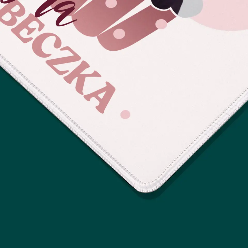 Zdjęcie i Podpis: Fajna Babeczka - Podkładka Pod Myszkę - Image 4