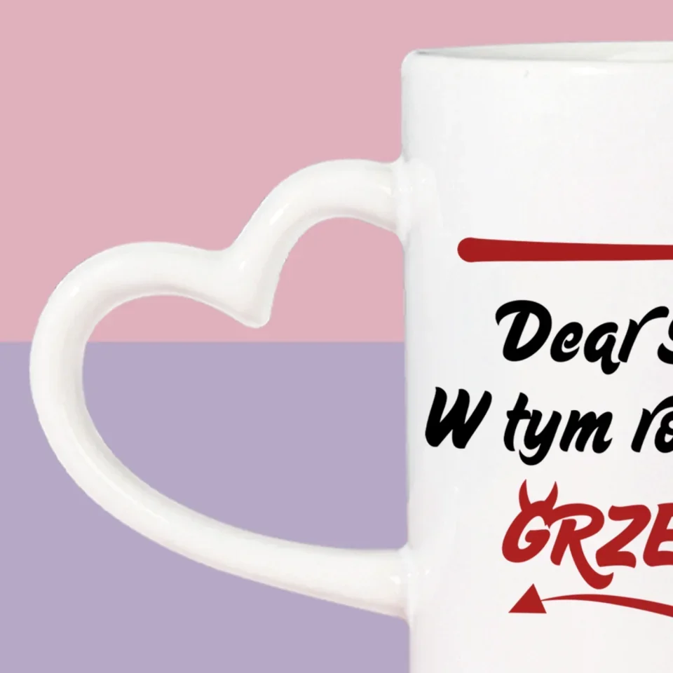 Zdjęcie i Podpis: Grzeszni - Kubki Dla Par - Image 4