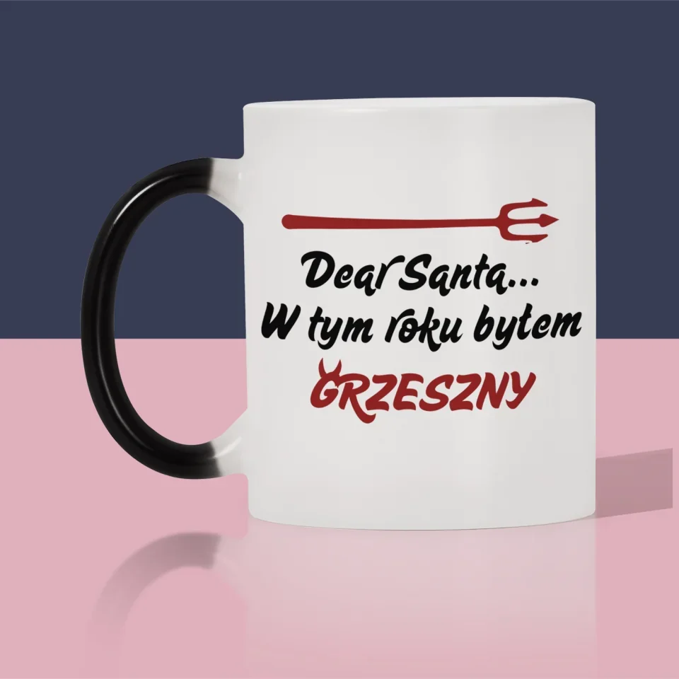 Zdjęcie I Podpis: Grzeszny - Kubek z Nadrukiem - Image 5