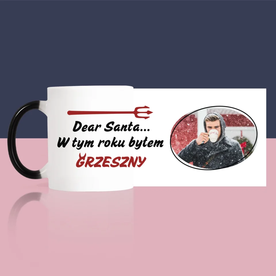 Zdjęcie I Podpis: Grzeszny - Kubek z Nadrukiem - Image 7