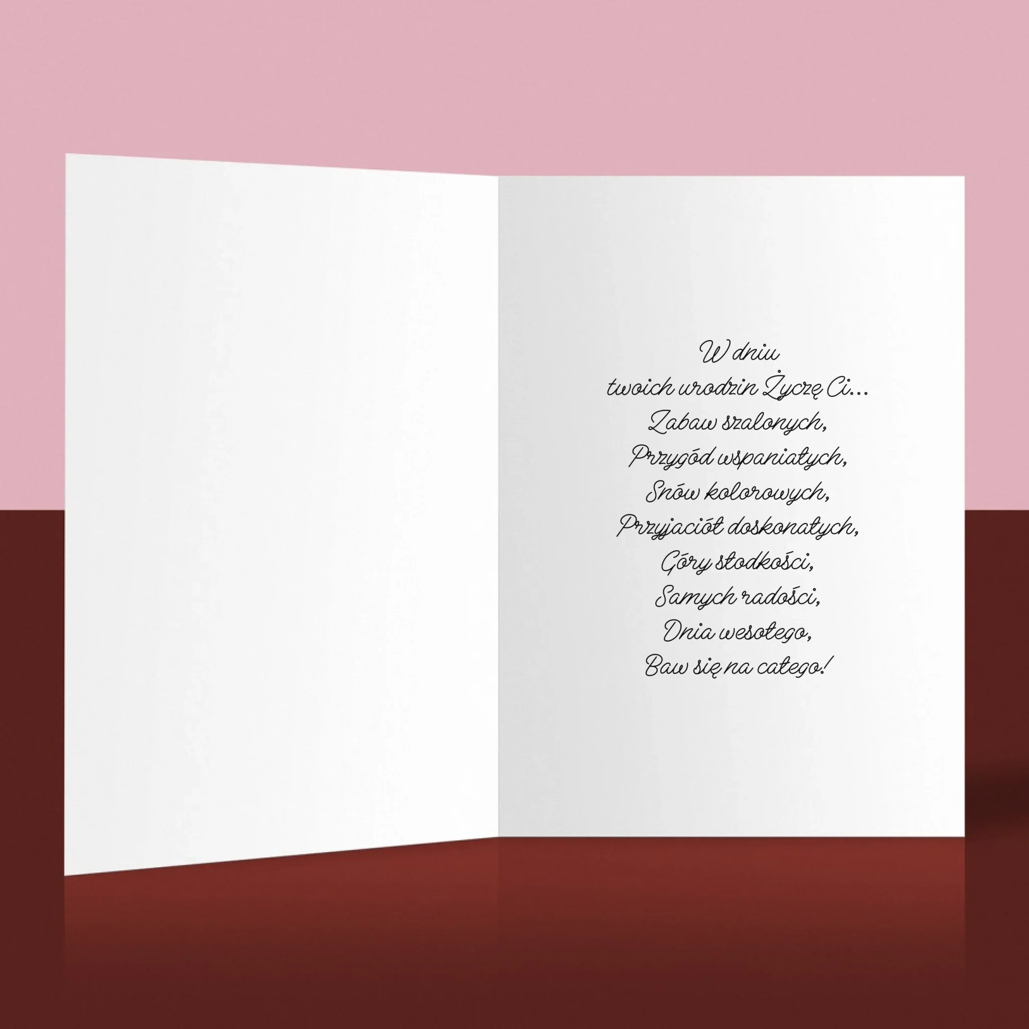 Zdjęcie i Podpis: Happy Birthday - Kartka z Życzeniami - Image 2