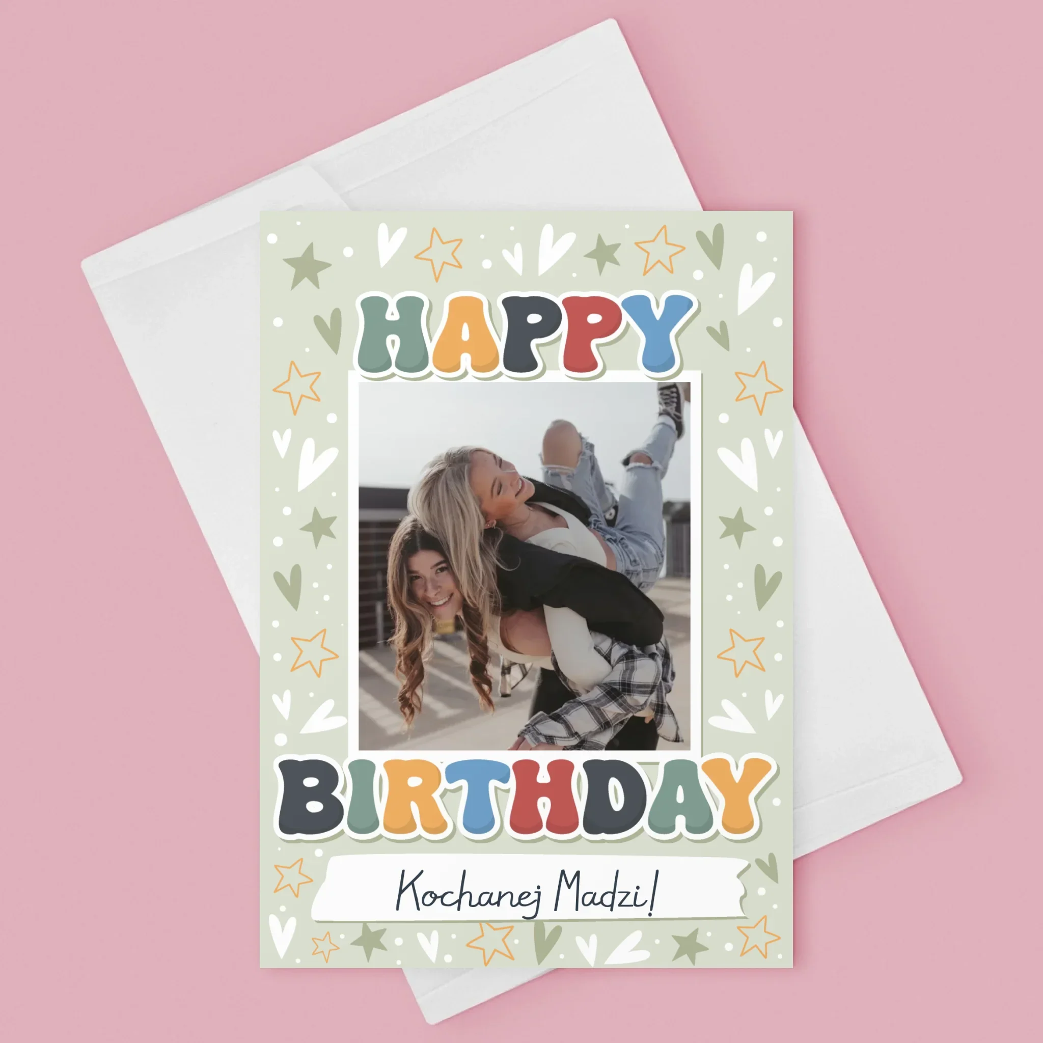 Zdjęcie i Podpis: Happy Birthday - Kartka z Życzeniami - Image 3