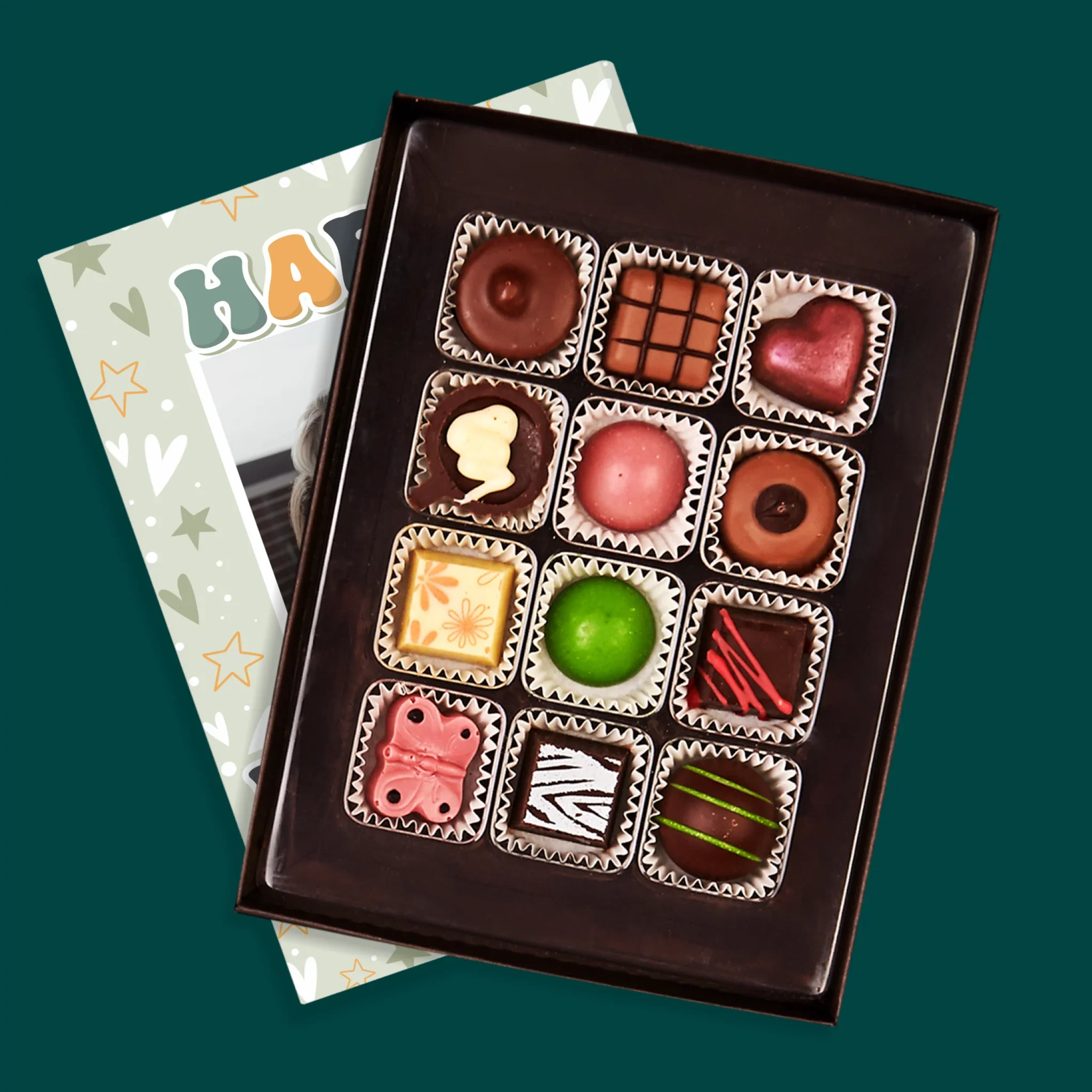 Zdjęcie i Podpis: Happy Birthday - Personalizowany Praliny - Image 4