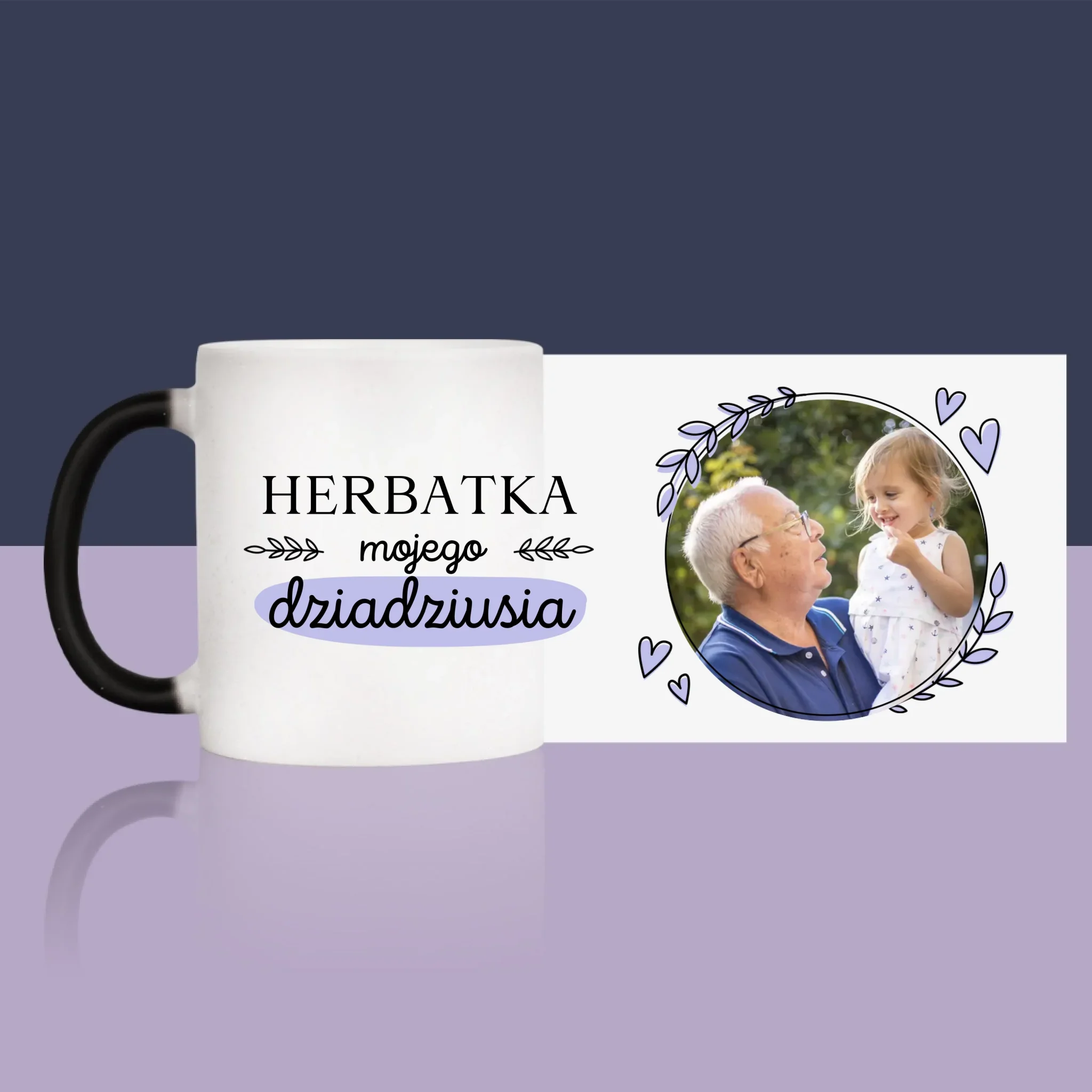 Zdjęcie i Podpis: Herbatka Dla Dziadziusia -  Kubek z Nadrukiem - Image 14