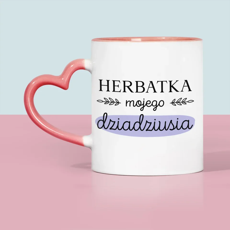 Zdjęcie i Podpis: Herbatka Dla Dziadziusia -  Kubek z Nadrukiem - Image 6