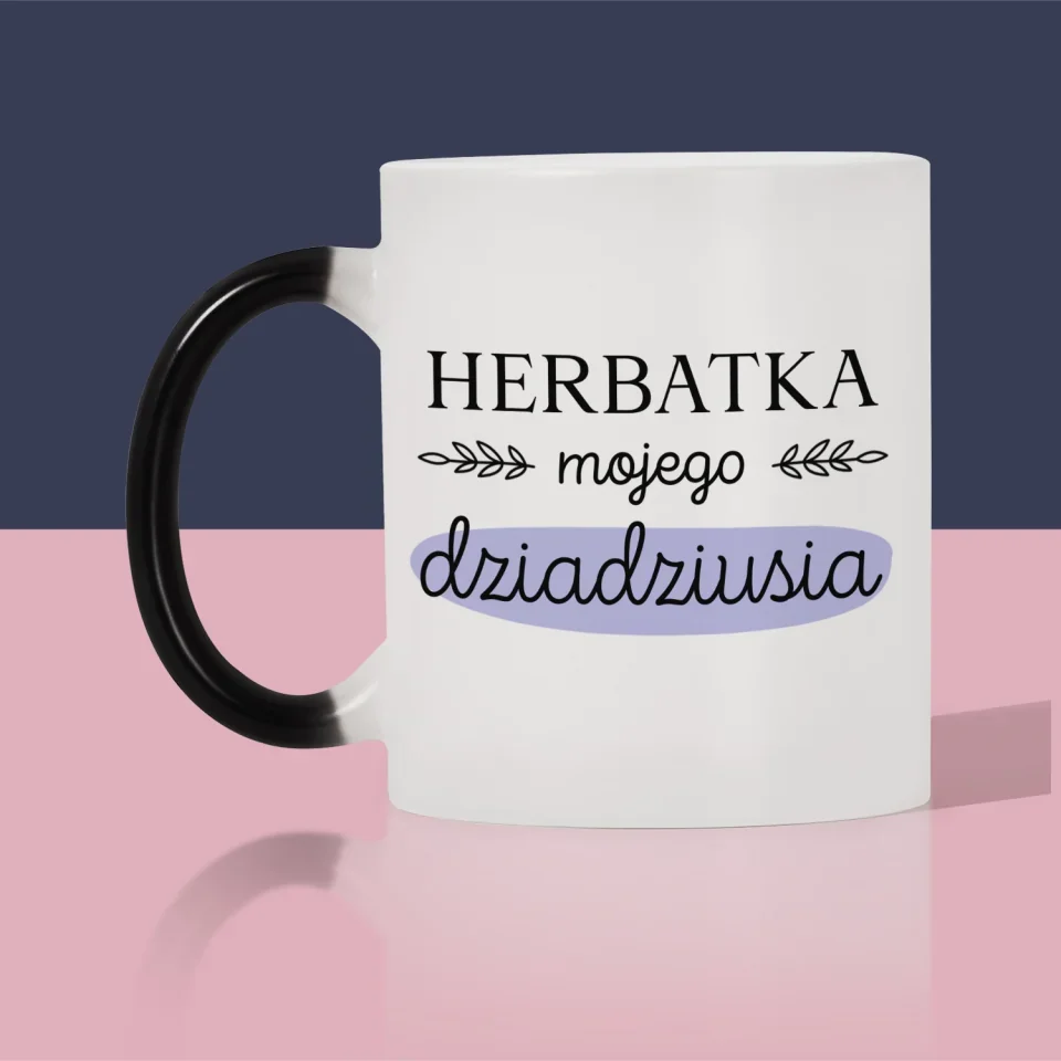 Zdjęcie i Podpis: Herbatka Dla Dziadziusia -  Kubek z Nadrukiem - Image 8