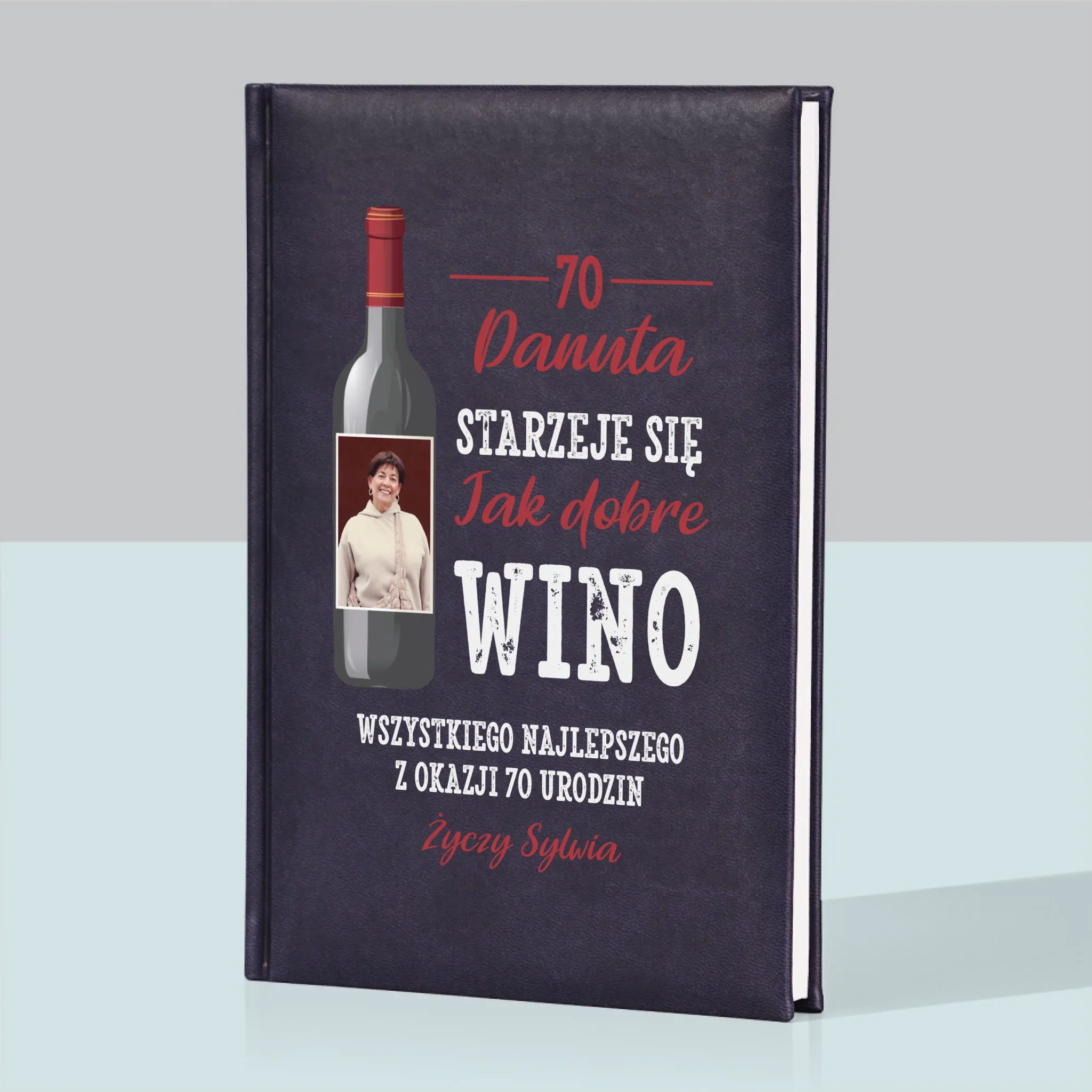 Zdjęcie I Podpis: Jak Dobre Wino - Notes Książkowy