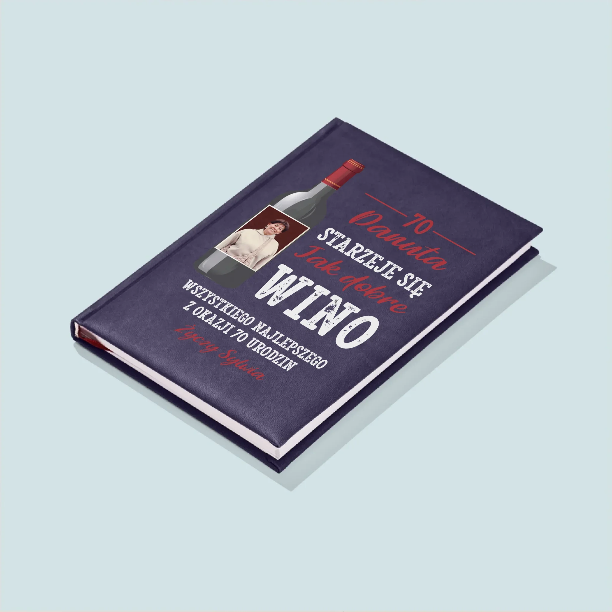 Zdjęcie I Podpis: Jak Dobre Wino - Notes Książkowy - Image 4