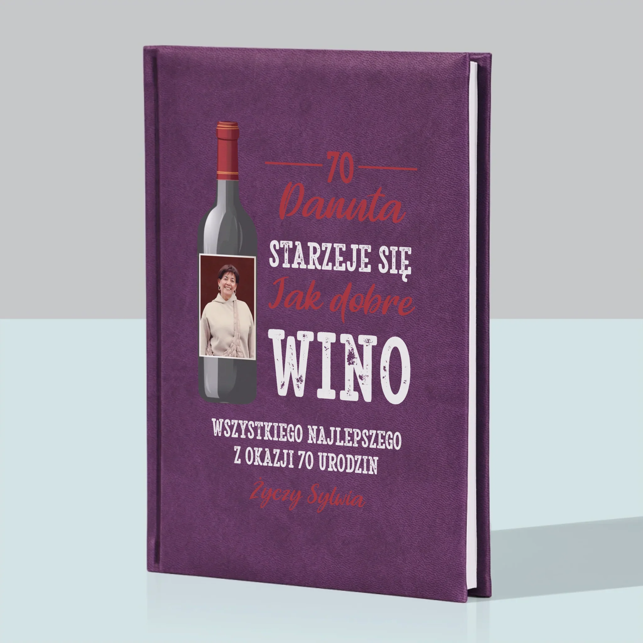 Zdjęcie I Podpis: Jak Dobre Wino - Notes Książkowy - Image 5