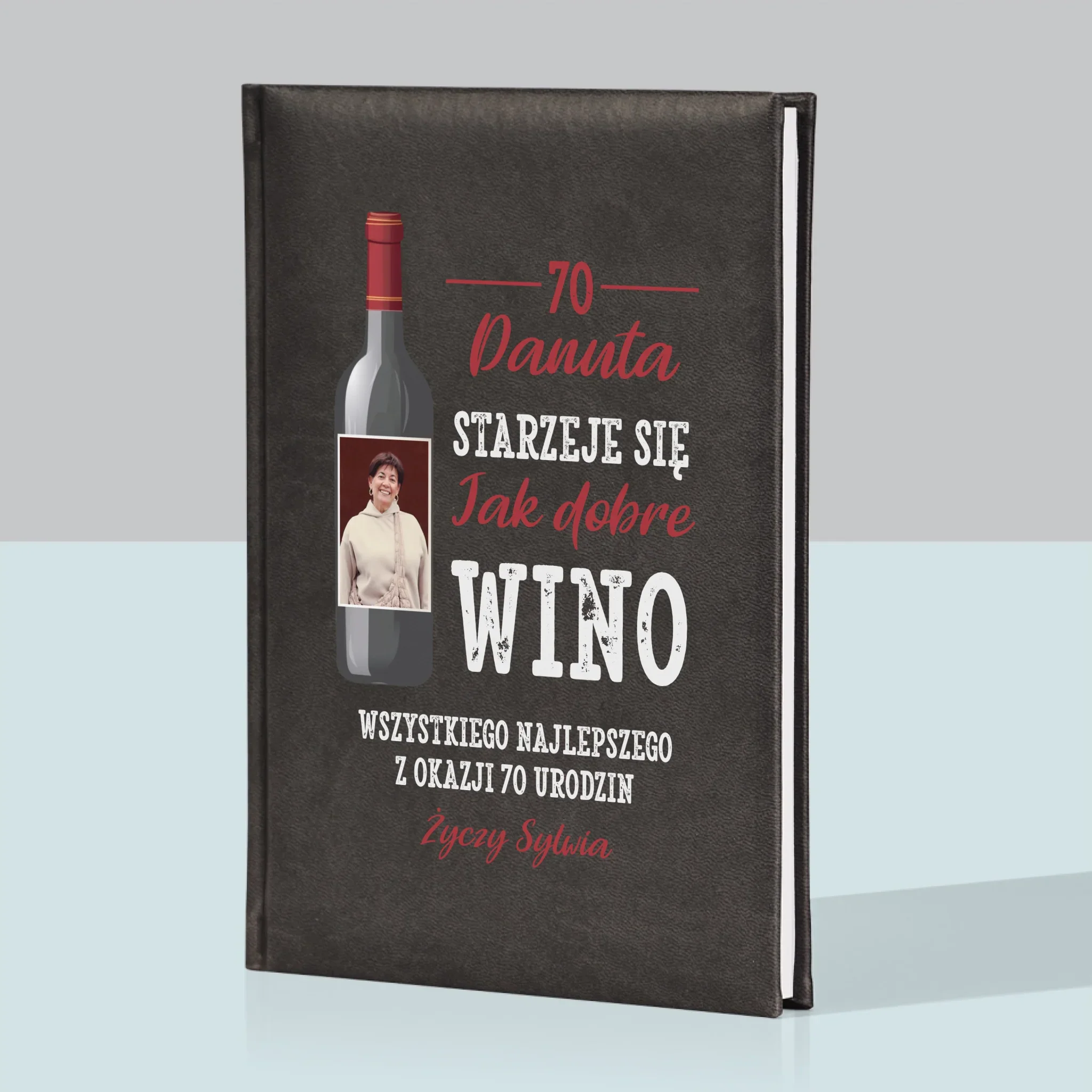 Zdjęcie I Podpis: Jak Dobre Wino - Notes Książkowy - Image 6
