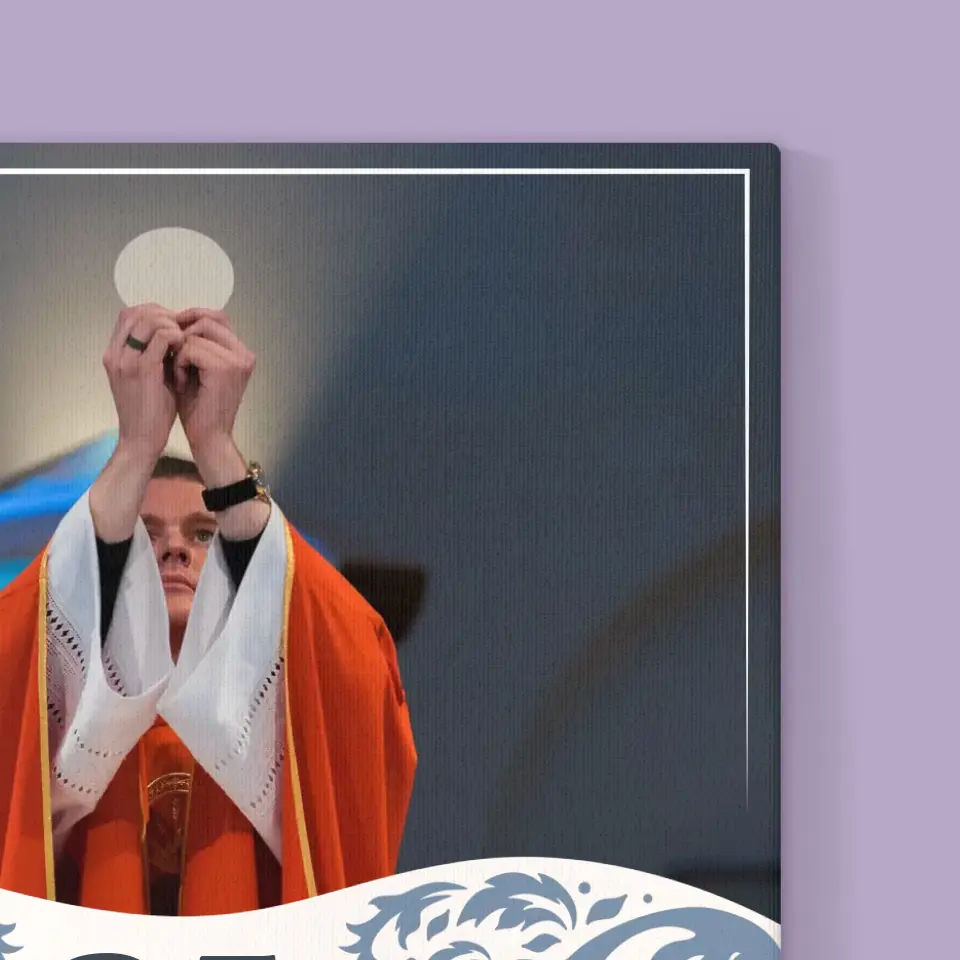 Zdjęcie i Podpis: Jubileusz Święceń Kapłańskich - Wydruk Obramowany - Image 14