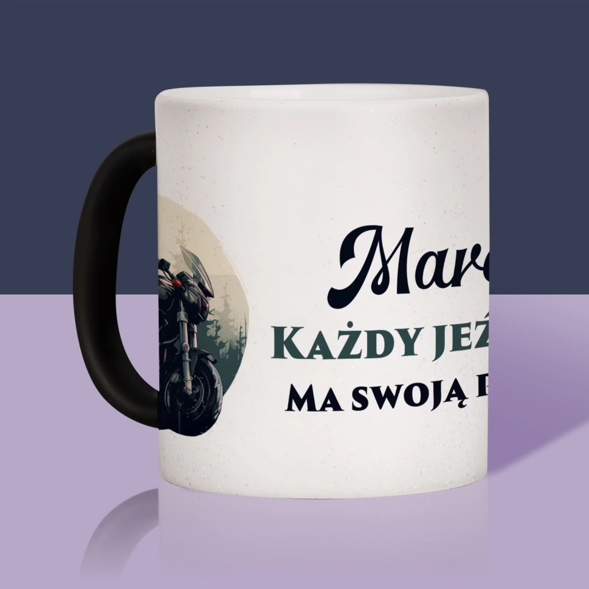 Zdjęcie I Podpis: Kocham Cię Na Pełnych Obrotach - Kubek z Nadrukiem - Image 12