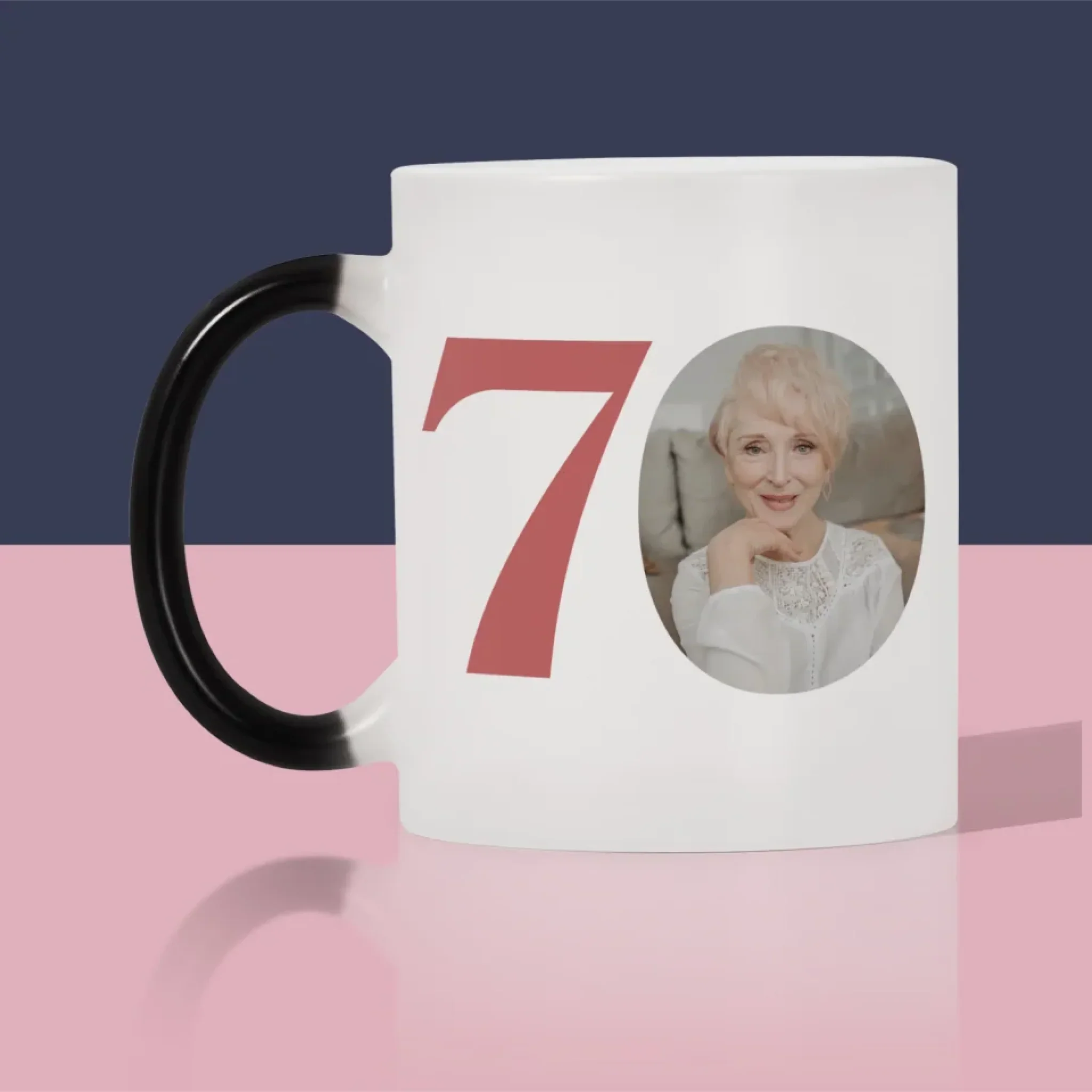 Zdjęcie I Podpis: Kochanej Babci Wszystkiego Najlepszego - Kubek z Nadrukiem - Image 5