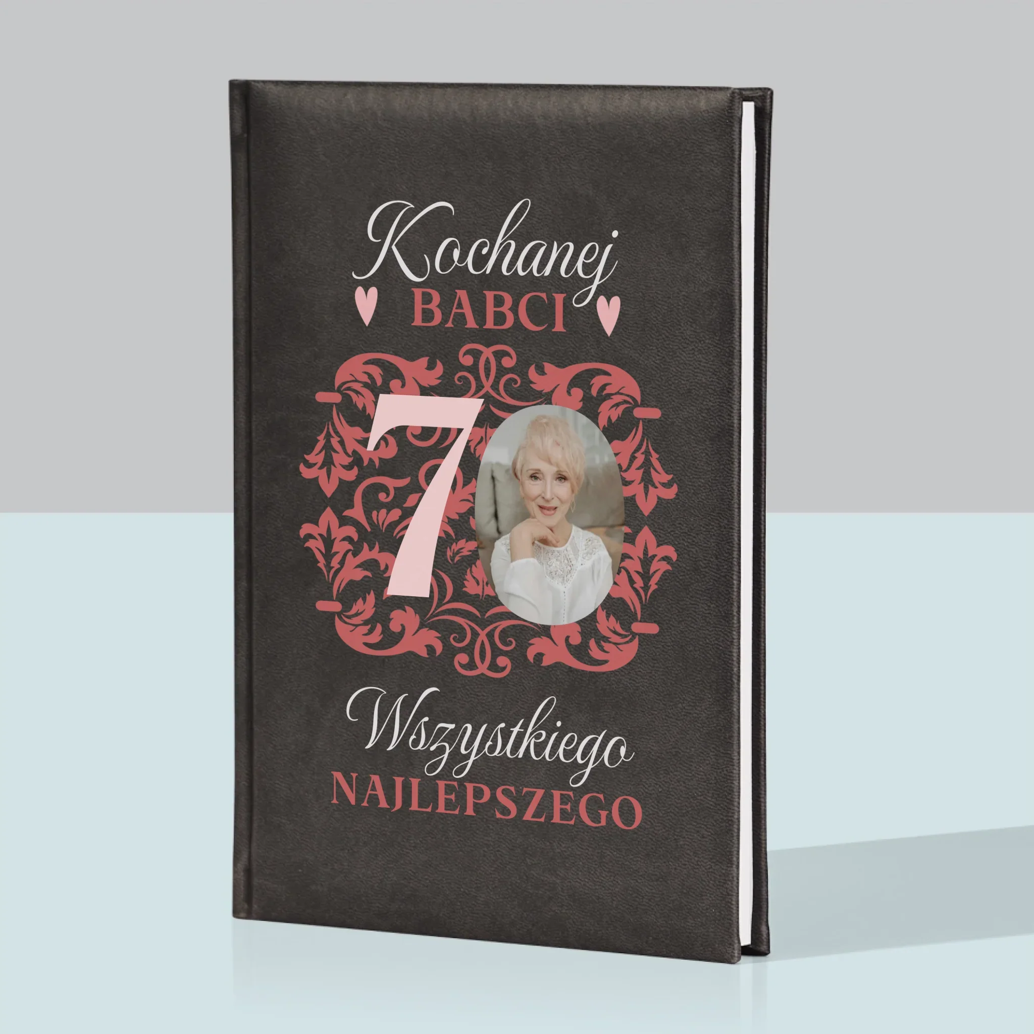 Zdjęcie I Podpis: Kochanej Babci Wszystkiego Najlepszego - Notes Książkowy - Image 6