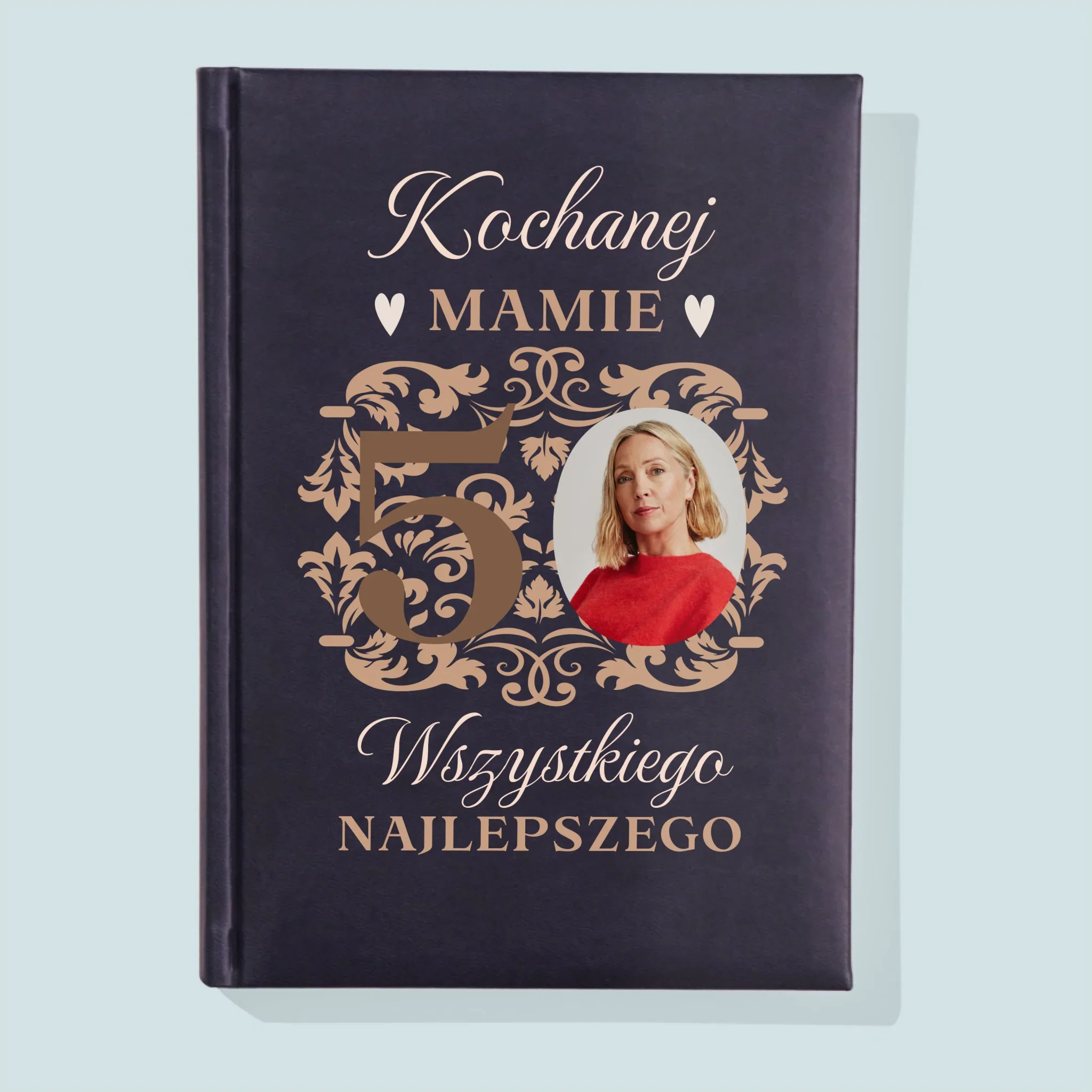 Zdjęcie I Podpis: Kochanej Mamie Z Okazji 50 Urodzin - Notes Książkowy - Image 2
