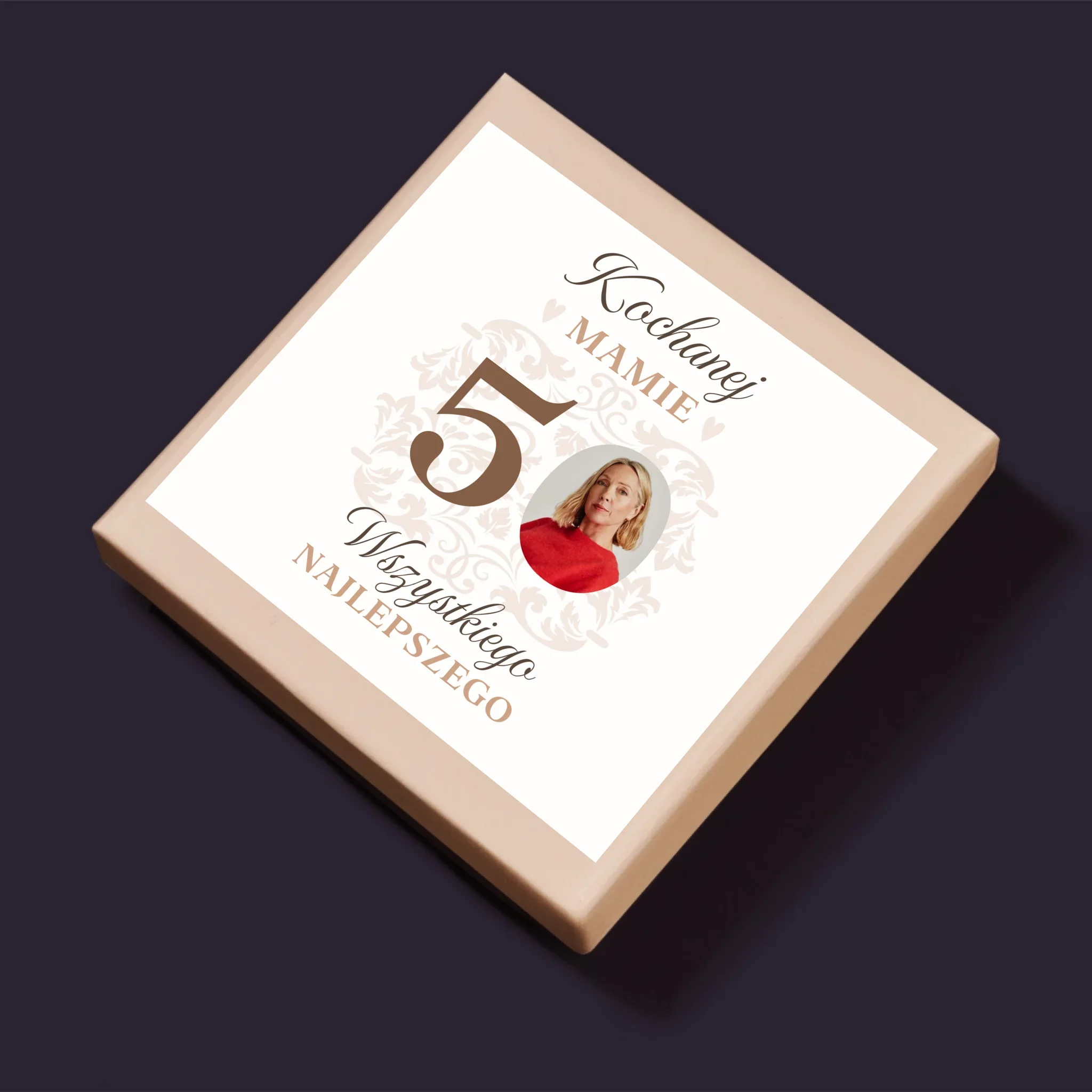 Zdjęcie I Podpis: Kochanej Mamie Z Okazji 50 Urodzin - Personalizowane Puzzle - Image 5