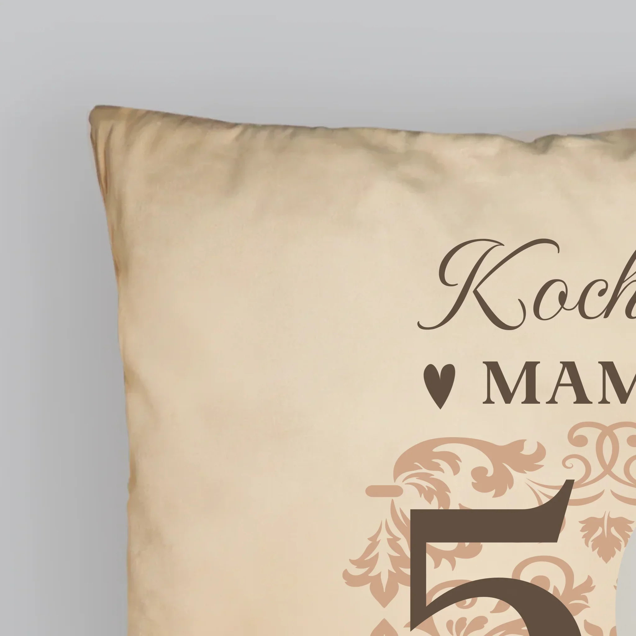 Zdjęcie I Podpis: Kochanej Mamie Z Okazji 50 Urodzin - Poduszka z Nadrukiem - Image 5