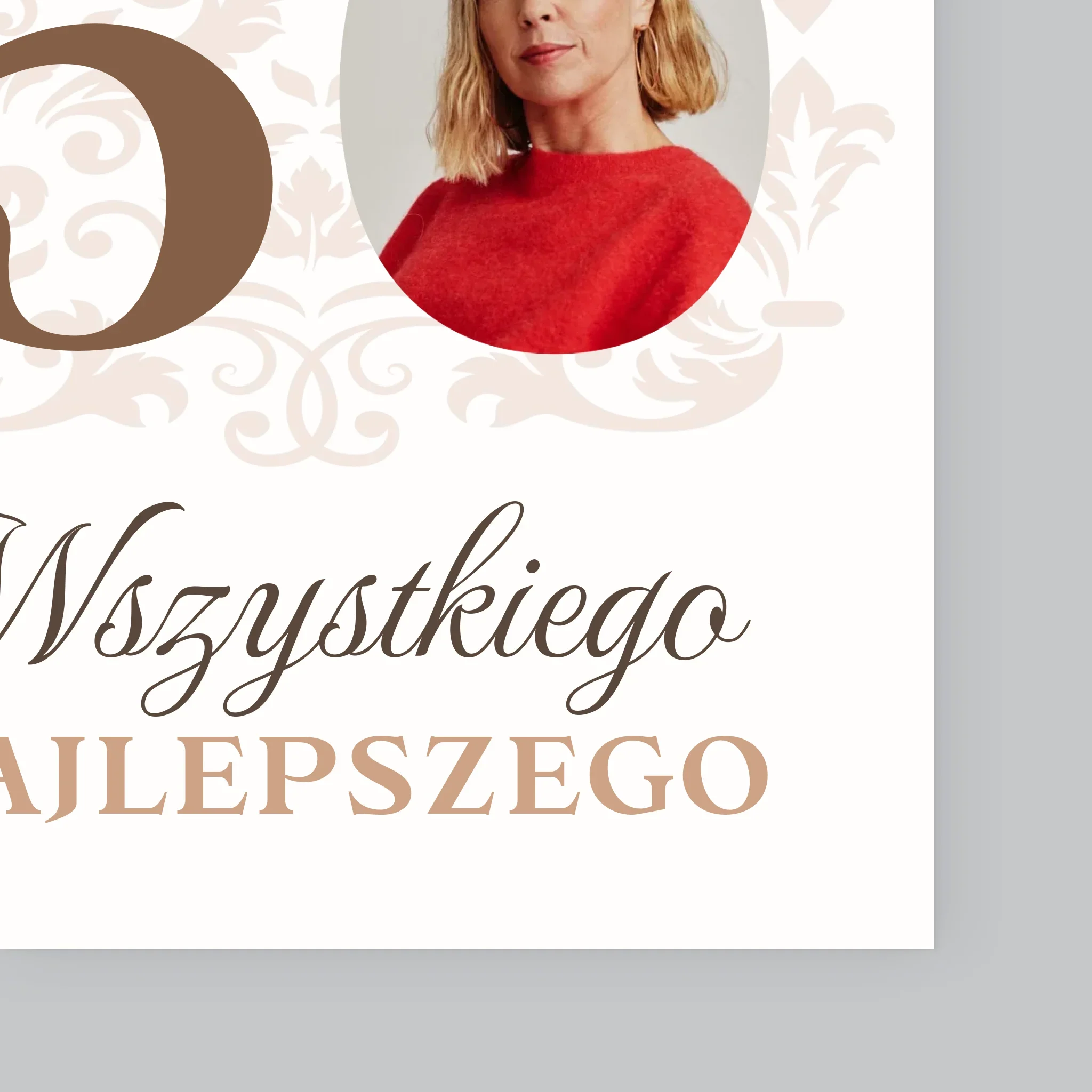 Zdjęcie I Podpis: Kochanej Mamie Z Okazji 50 Urodzin - Wydruk Obramowany - Image 11