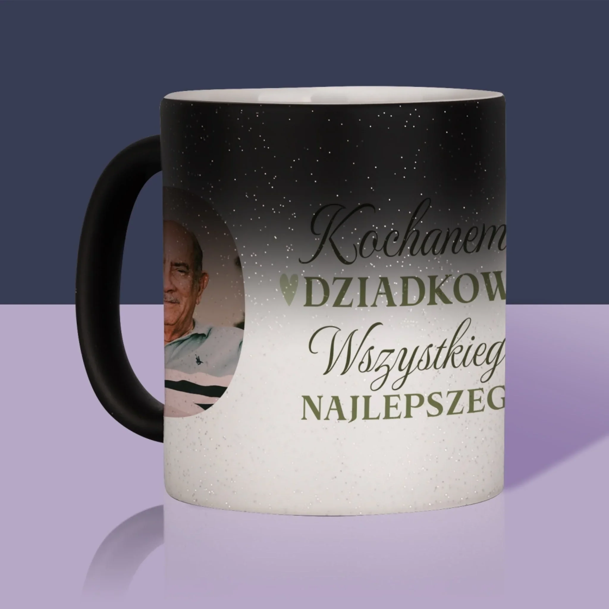 Zdjęcie I Podpis: Kochanemu Dziadkowi Wszystkiego Najlepszego - Kubek z Nadrukiem - Image 11
