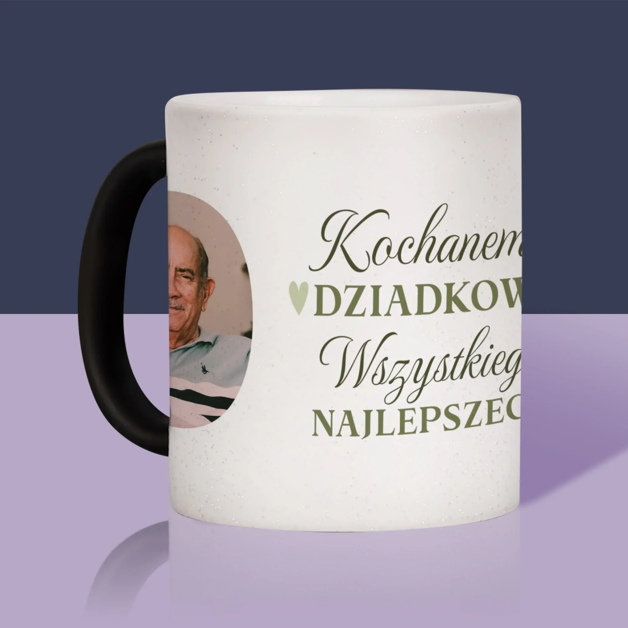 Zdjęcie I Podpis: Kochanemu Dziadkowi Wszystkiego Najlepszego - Kubek z Nadrukiem - Image 12