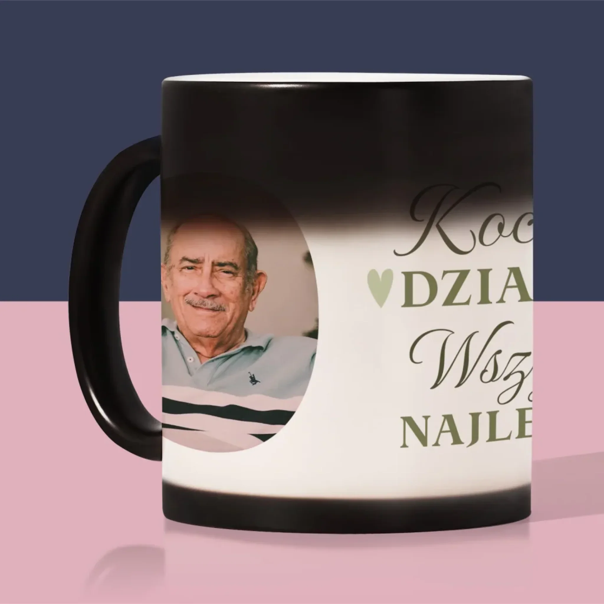 Zdjęcie I Podpis: Kochanemu Dziadkowi Wszystkiego Najlepszego - Kubek z Nadrukiem - Image 6