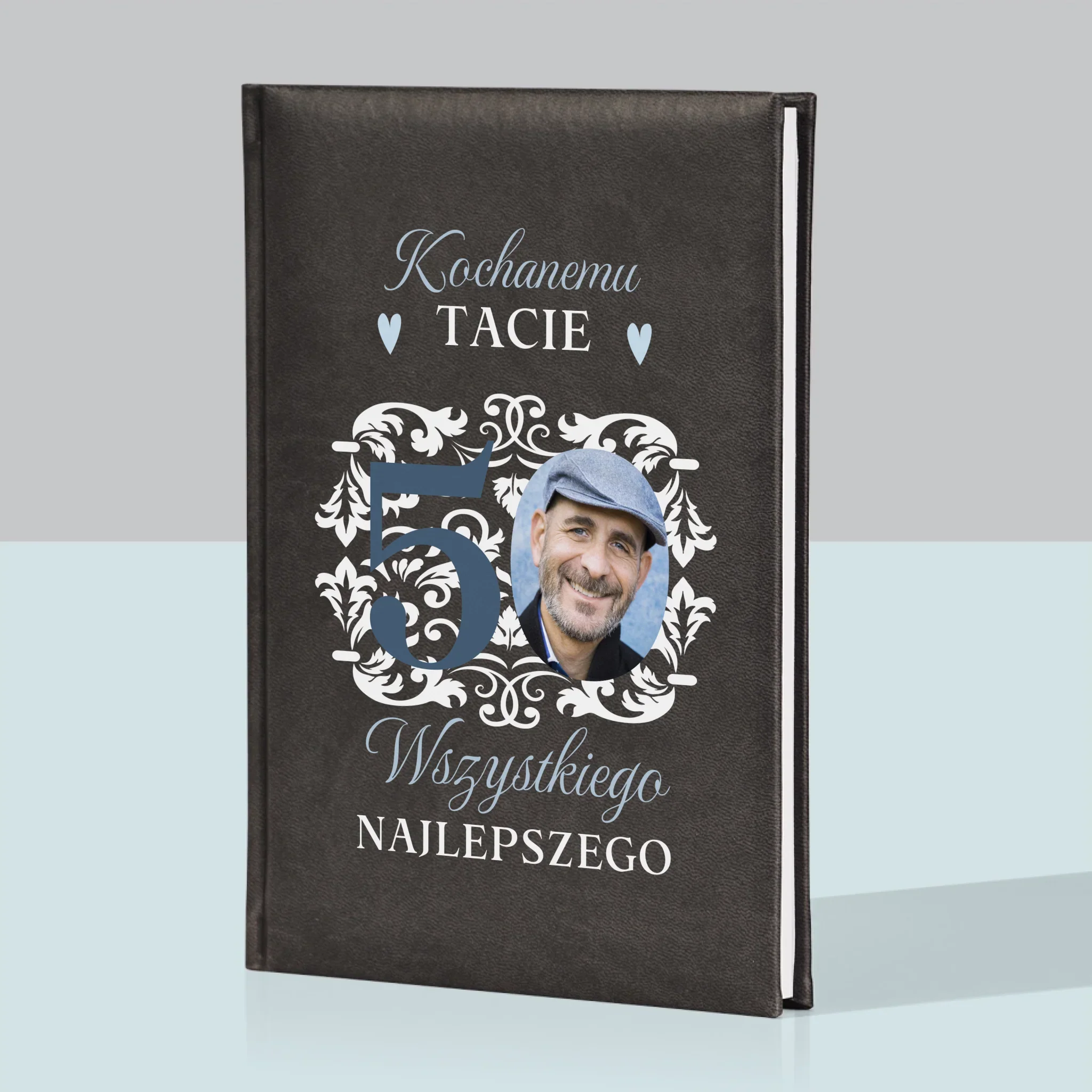 Zdjęcie I Podpis: Kochanemu Tacie Z Okazji 50 Urodzin - Notes Książkowy - Image 6