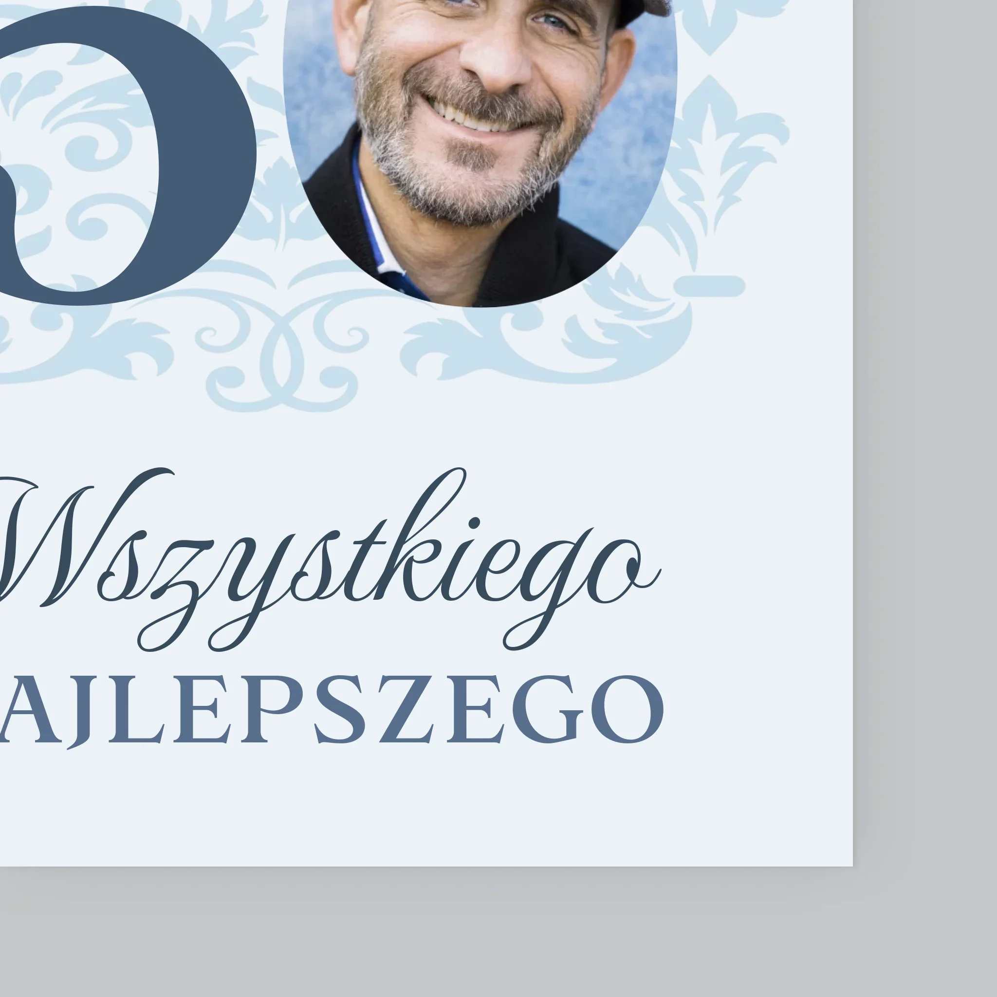 Zdjęcie I Podpis: Kochanemu Tacie Z Okazji 50 Urodzin - Wydruk Obramowany - Image 11