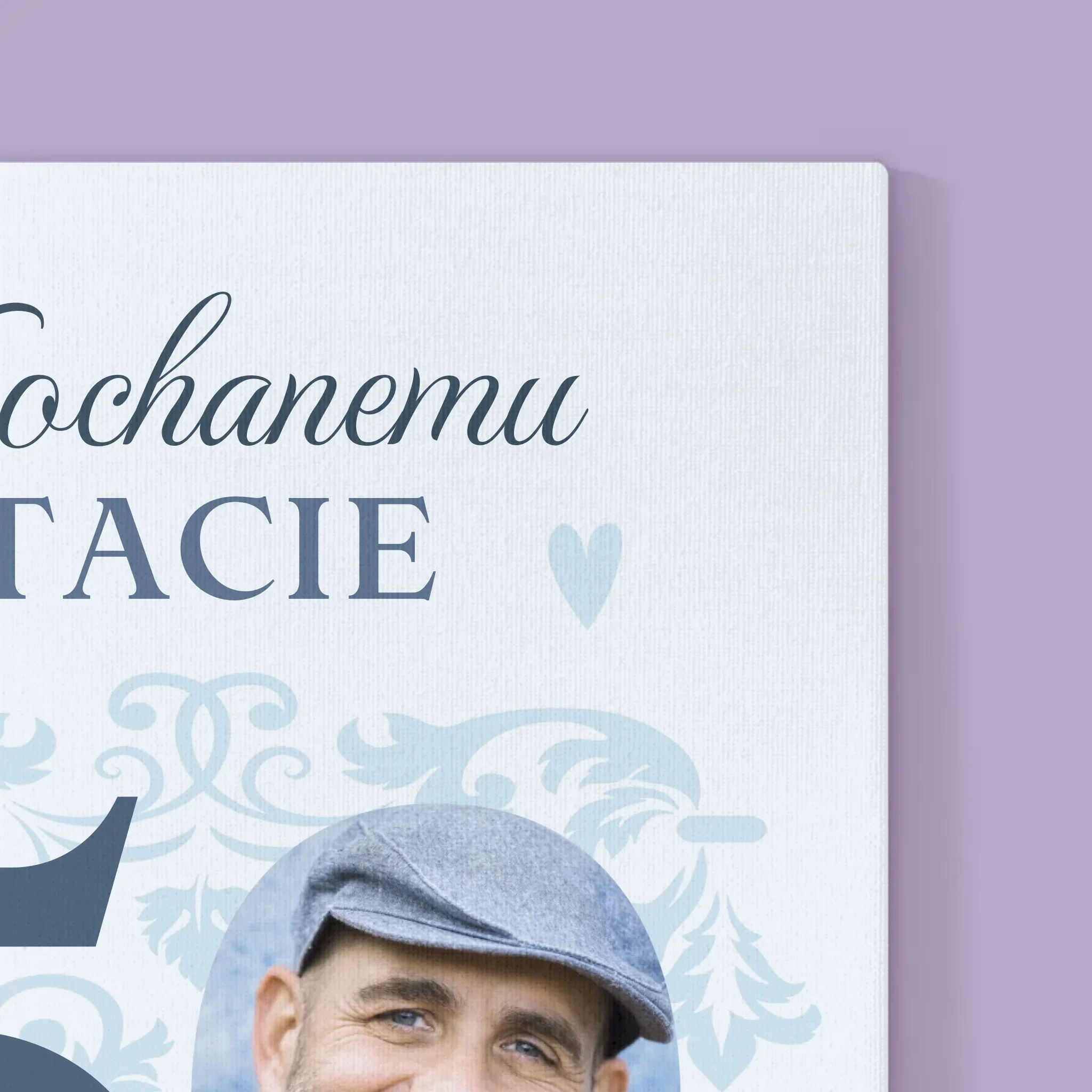 Zdjęcie I Podpis: Kochanemu Tacie Z Okazji 50 Urodzin - Wydruk Obramowany - Image 15
