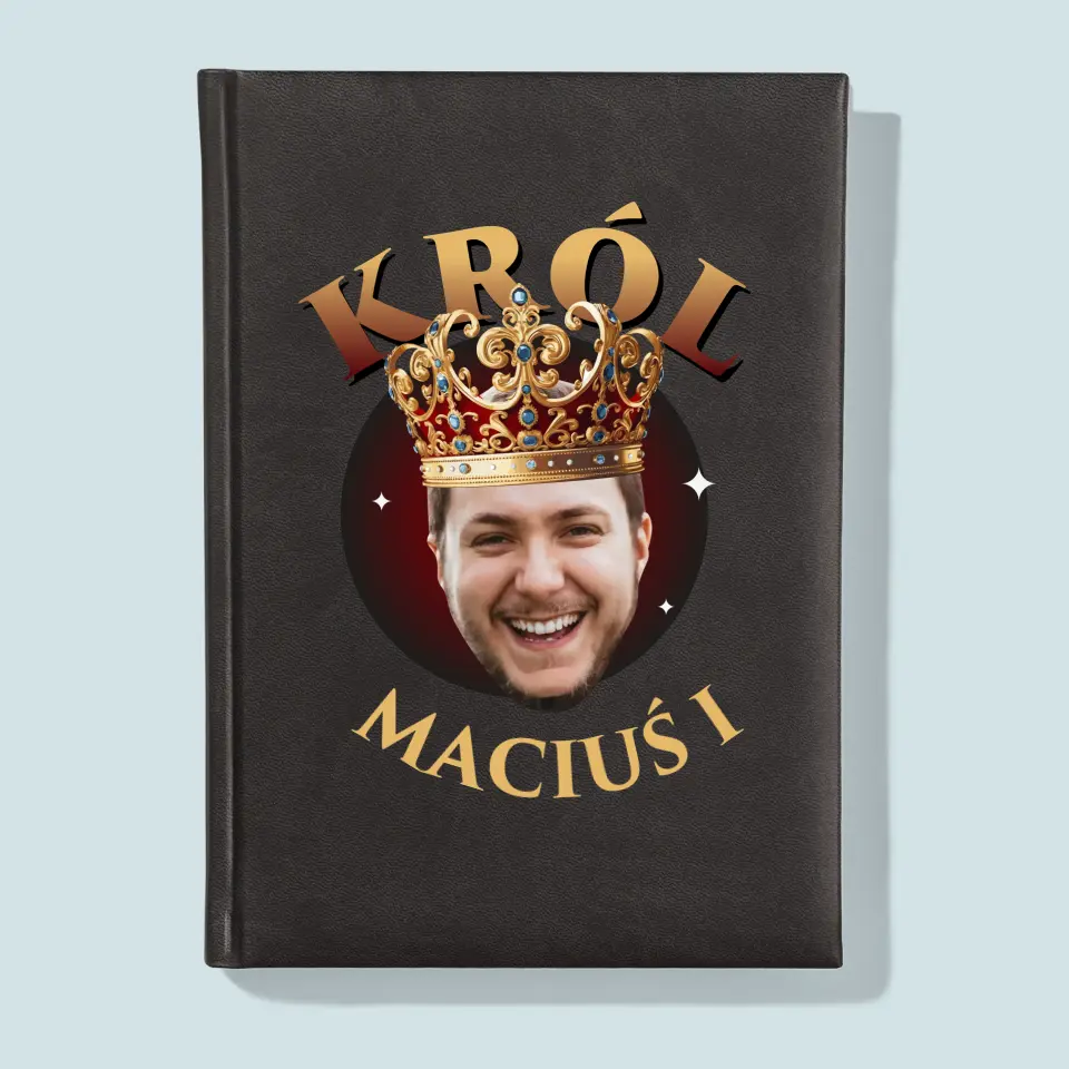Zdjęcie i Podpis: Król - Planer Książkowy z Nadrukiem - Image 2