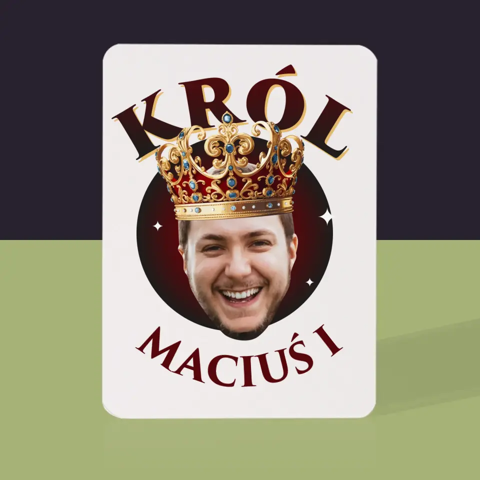 Zdjęcie i Podpis: Król - Karty Do Gry - Image 5