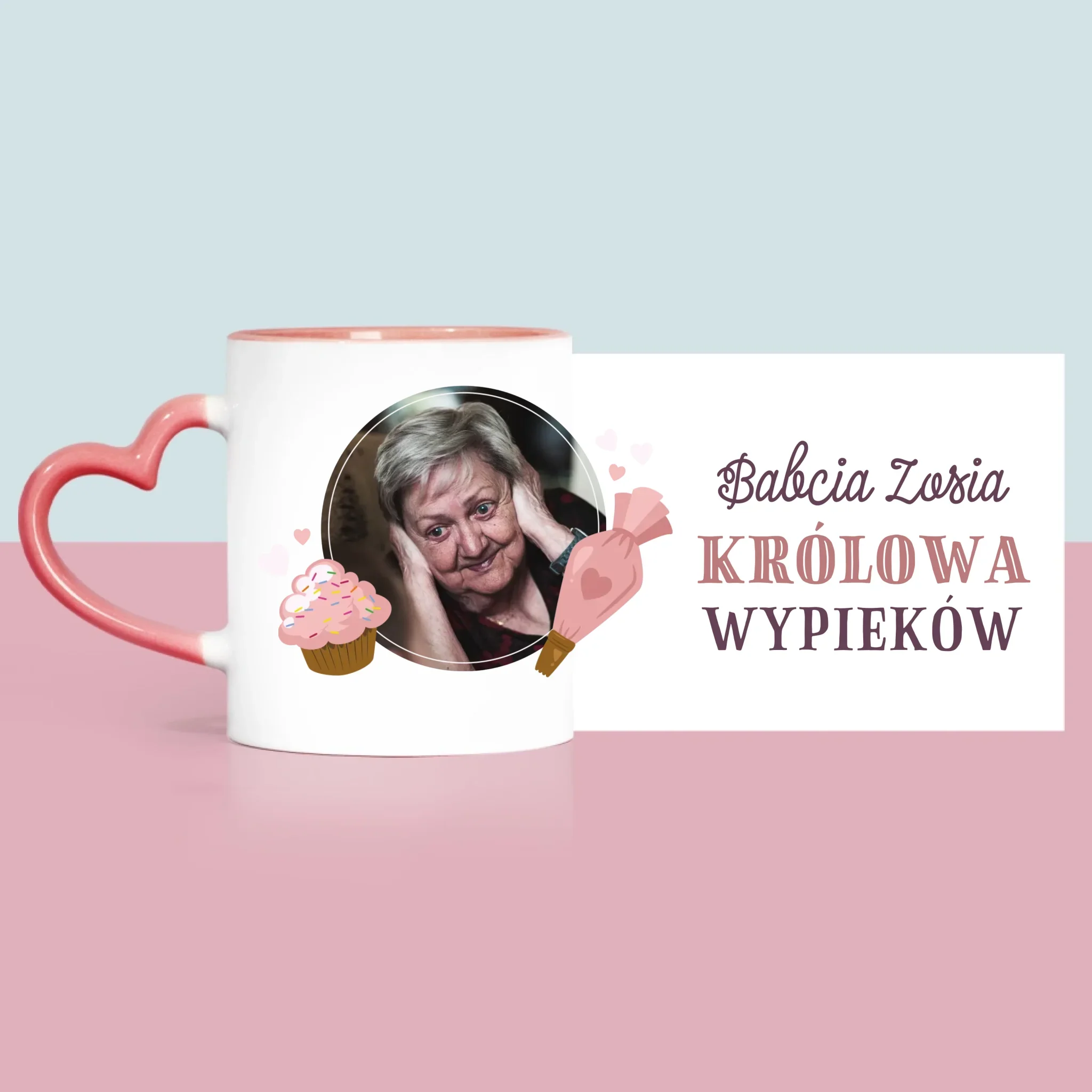 Zdjęcie i Podpis: Królowa Wypieków - Kubek z Nadrukiem - Image 7