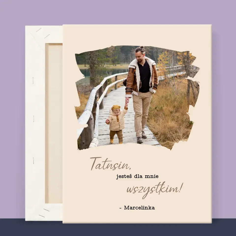 Zdjęcie i Podpis: Laurka Dla Taty - Wydruk Obramowany - Image 11