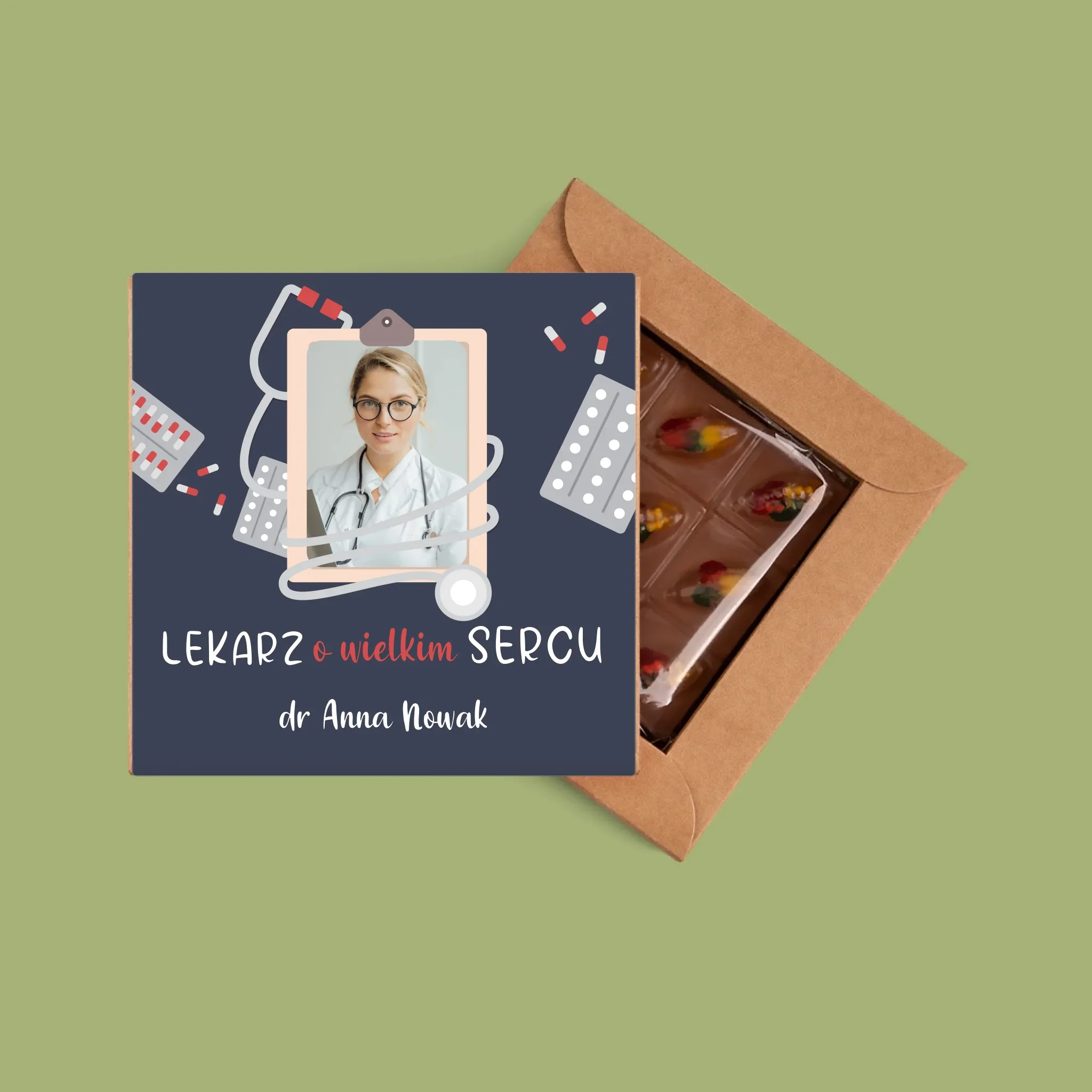 Zdjęcie I Podpis: Lekarz O Wielkim Sercu - Dubajska Czekolada