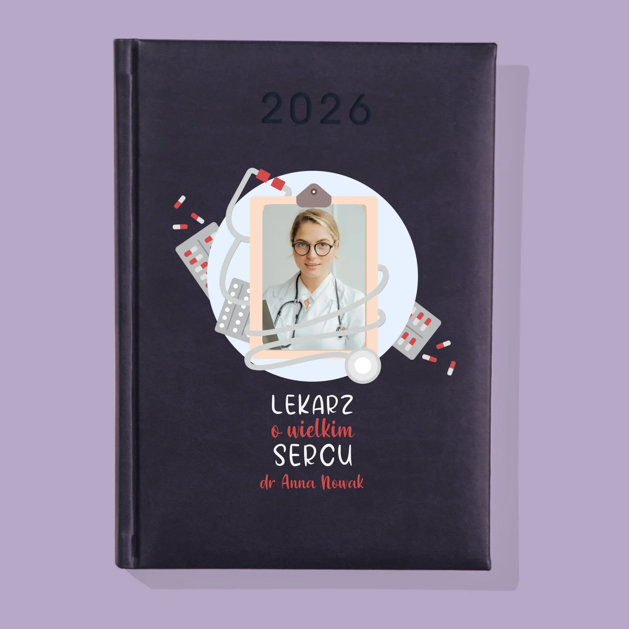 Zdjęcie i Podpis: Lekarz o Wielkim Sercu - Kalendarz Książkowy - Image 2
