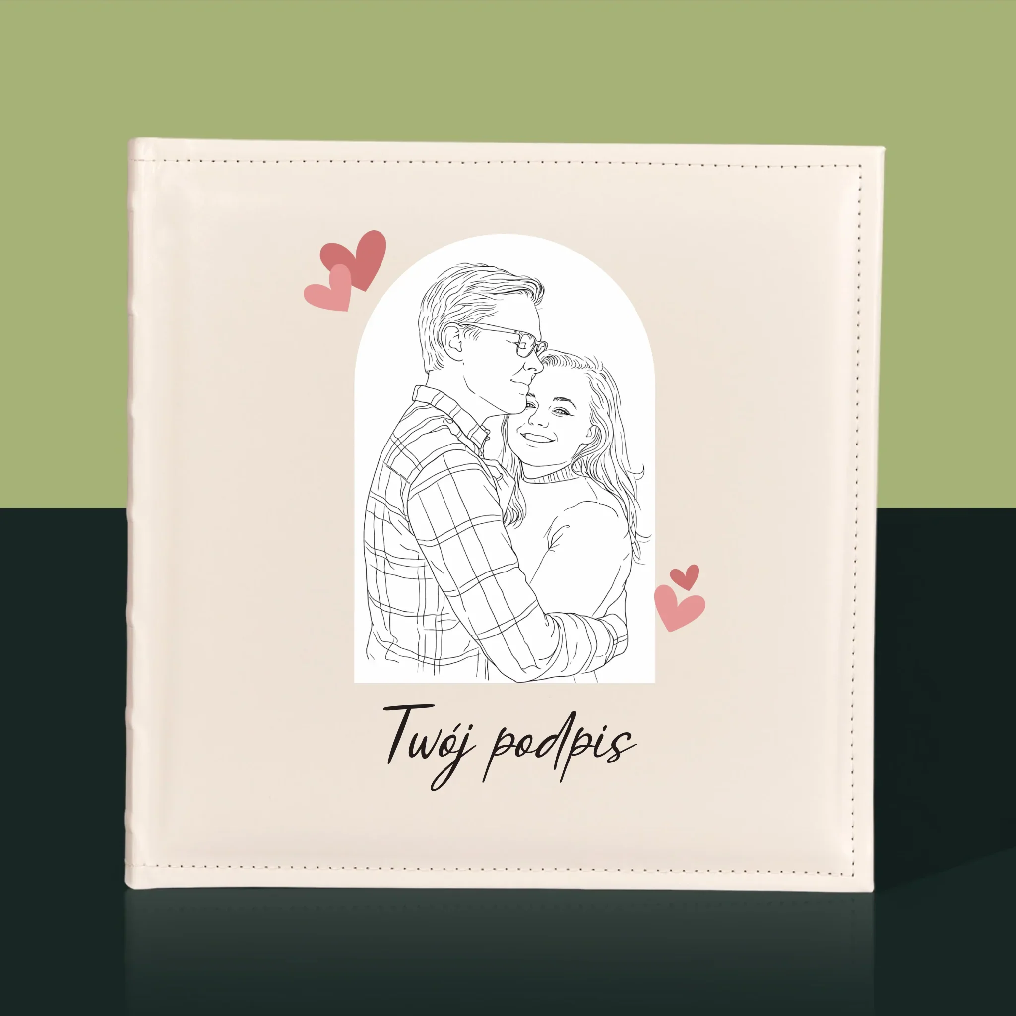 Zdjęcie i Podpis: Lineart - Album Na Zdjęcia