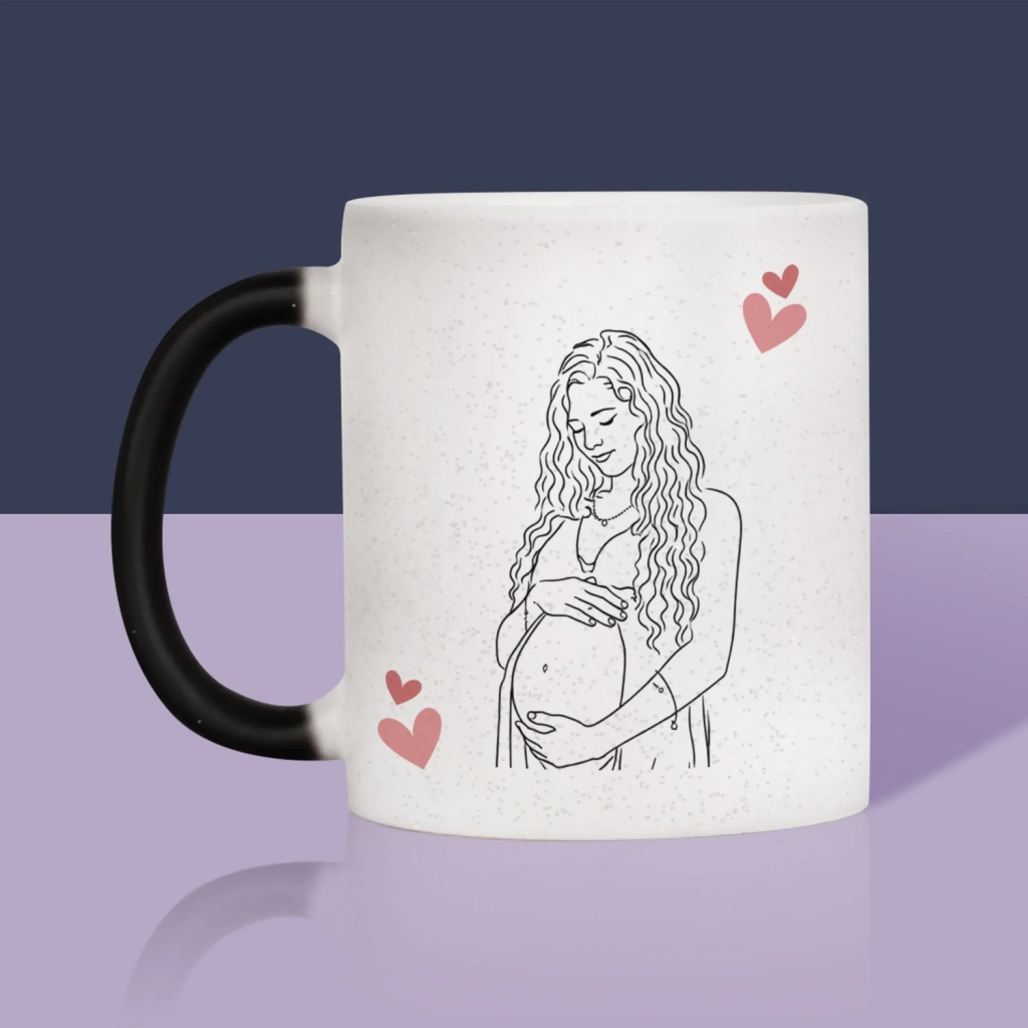 Zdjęcie i Podpis: Lineart Dla Mamy - Kubek z Nadrukiem - Image 12