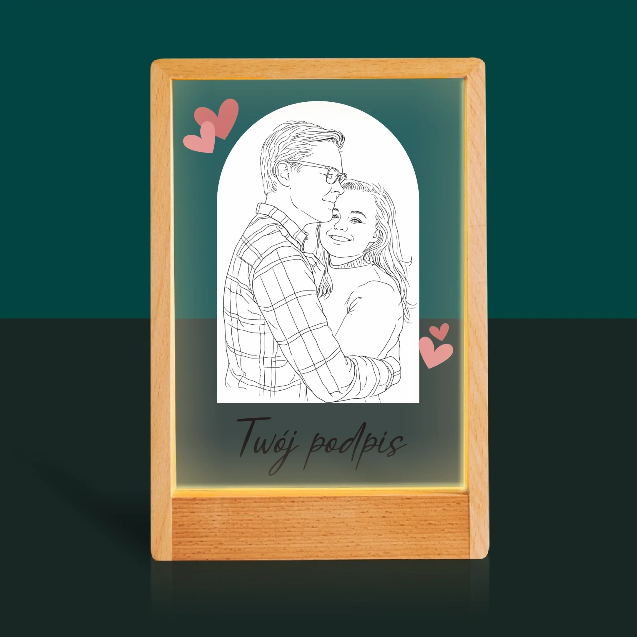 Zdjęcie i Podpis: Lineart - Wydruk Na Szkle Akrylowym - Image 10