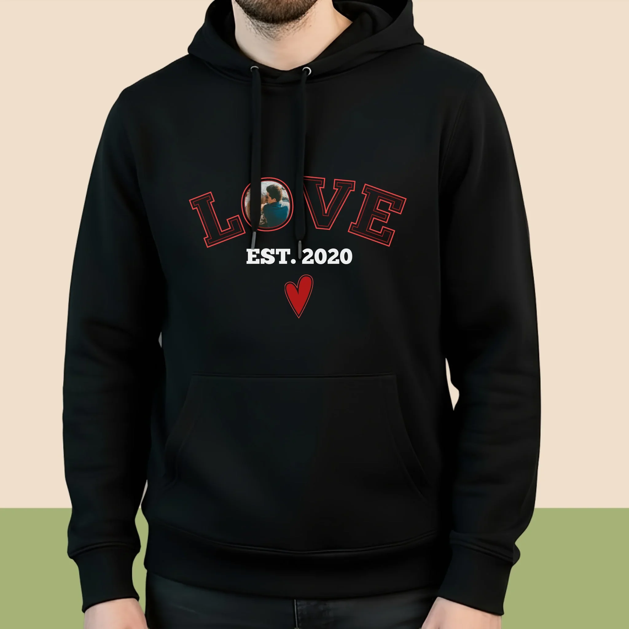 Zdjęcie I Podpis: Love Established - Bluzy Dla Par - Image 4