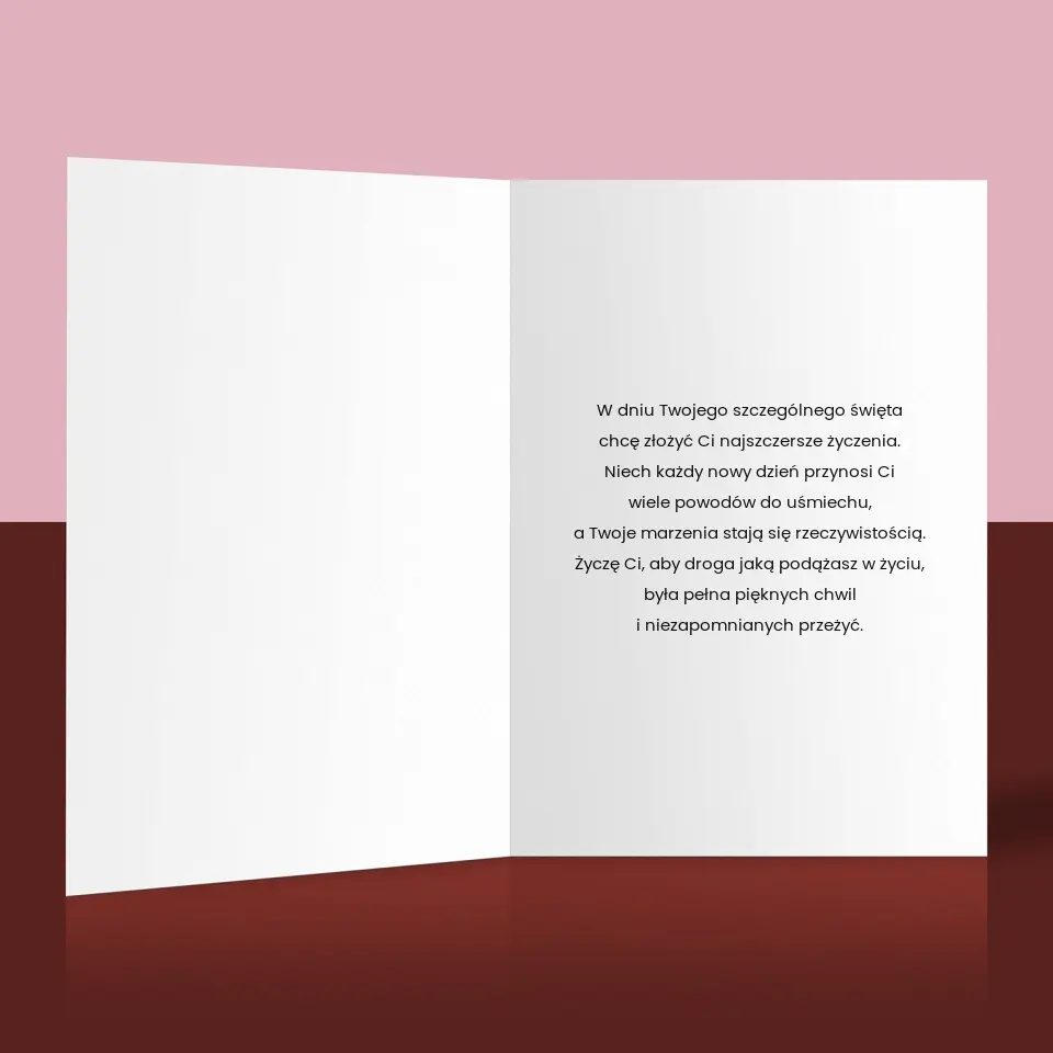 Zdjęcie i Podpis: Mamo, Jesteś Tym Co Trzyma Nas Razem - Kartka z Życzeniami - Image 2