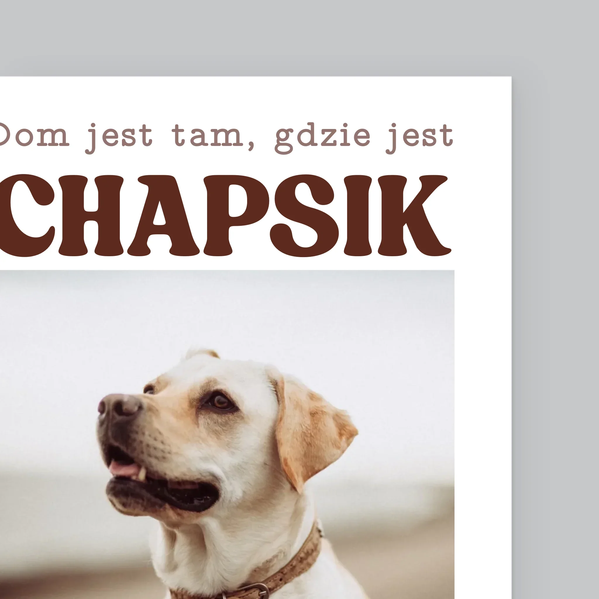 Zdjęcie i Podpis: Metryczka Pupila - Wydruk Obramowany - Image 10