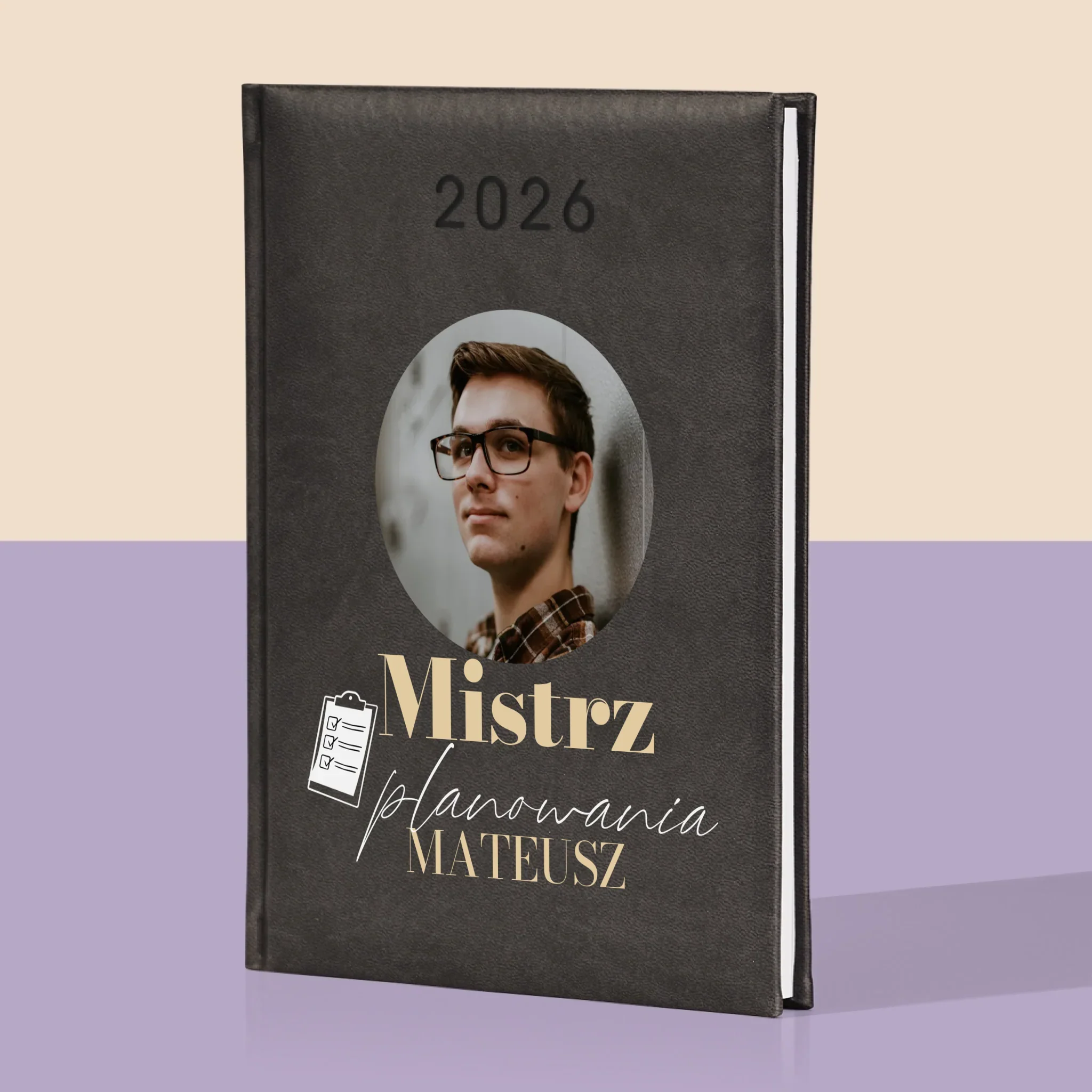 Zdjęcie i Podpis: Mistrz Planowania - Kalendarz Książkowy - Image 6