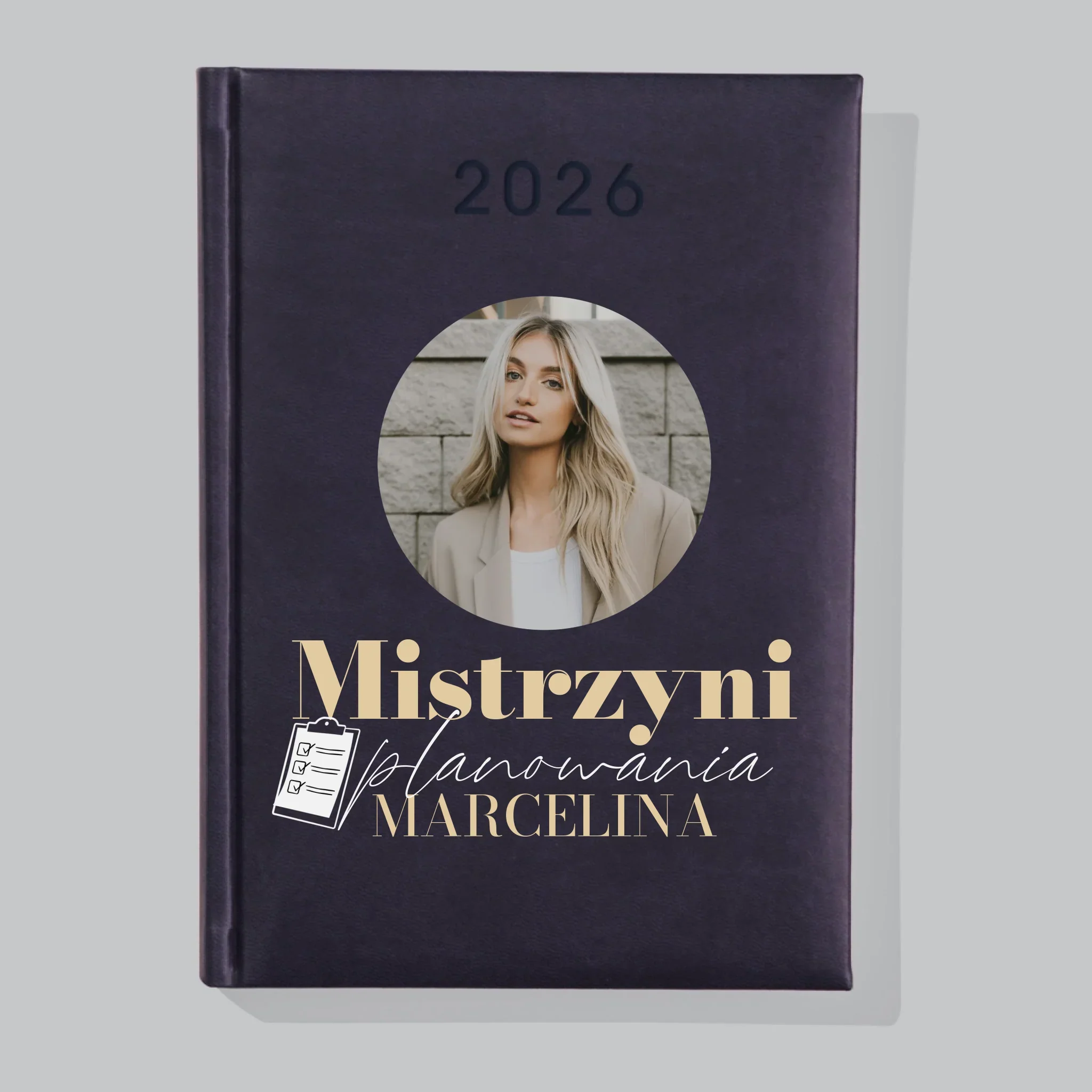 Zdjęcie i Podpis: Mistrzyni Planowania - Kalendarz Książkowy - Image 2
