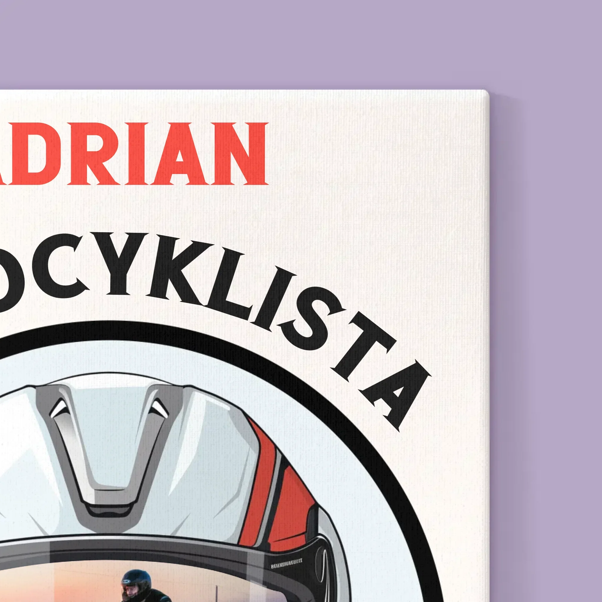 Zdjęcie I Podpis: Motocyklista Od Urodzenia - Wydruk Obramowany - Image 15