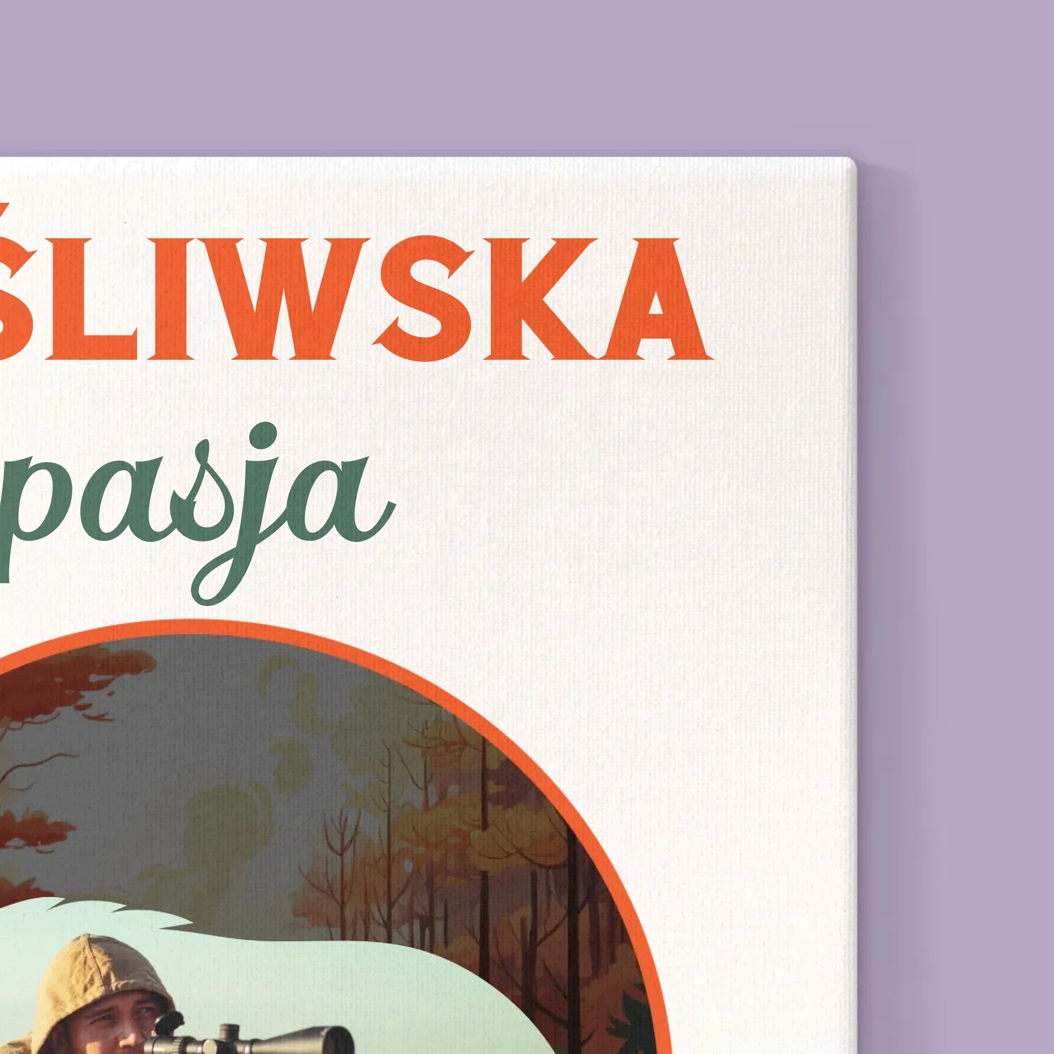 Zdjęcie I Podpis: Myśliwska Pasja - Wydruk Obramowany - Image 15