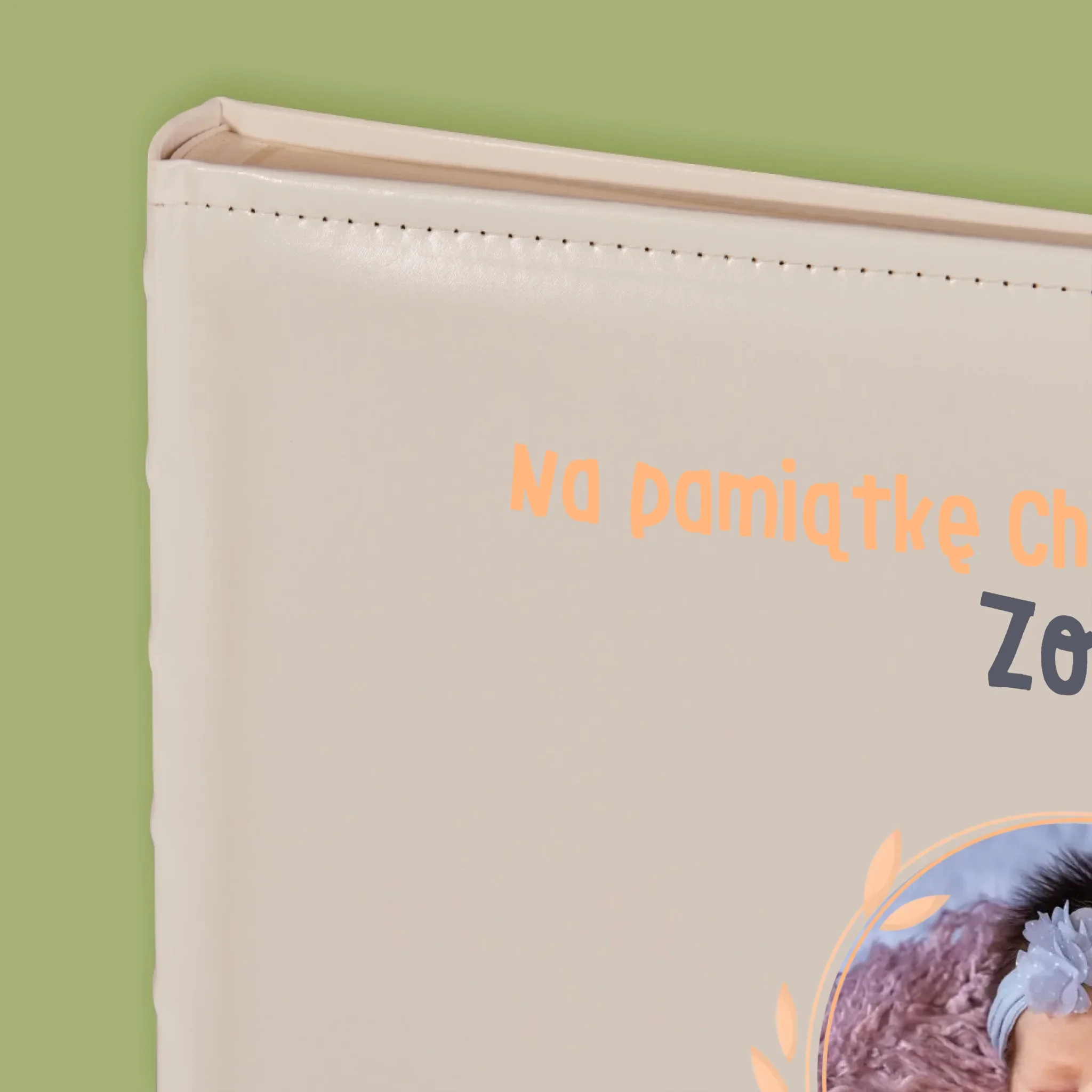 Zdjęcie i Podpis: Na Pamiątkę Chrztu Świętego - Album Na Zdjęcia - Image 4
