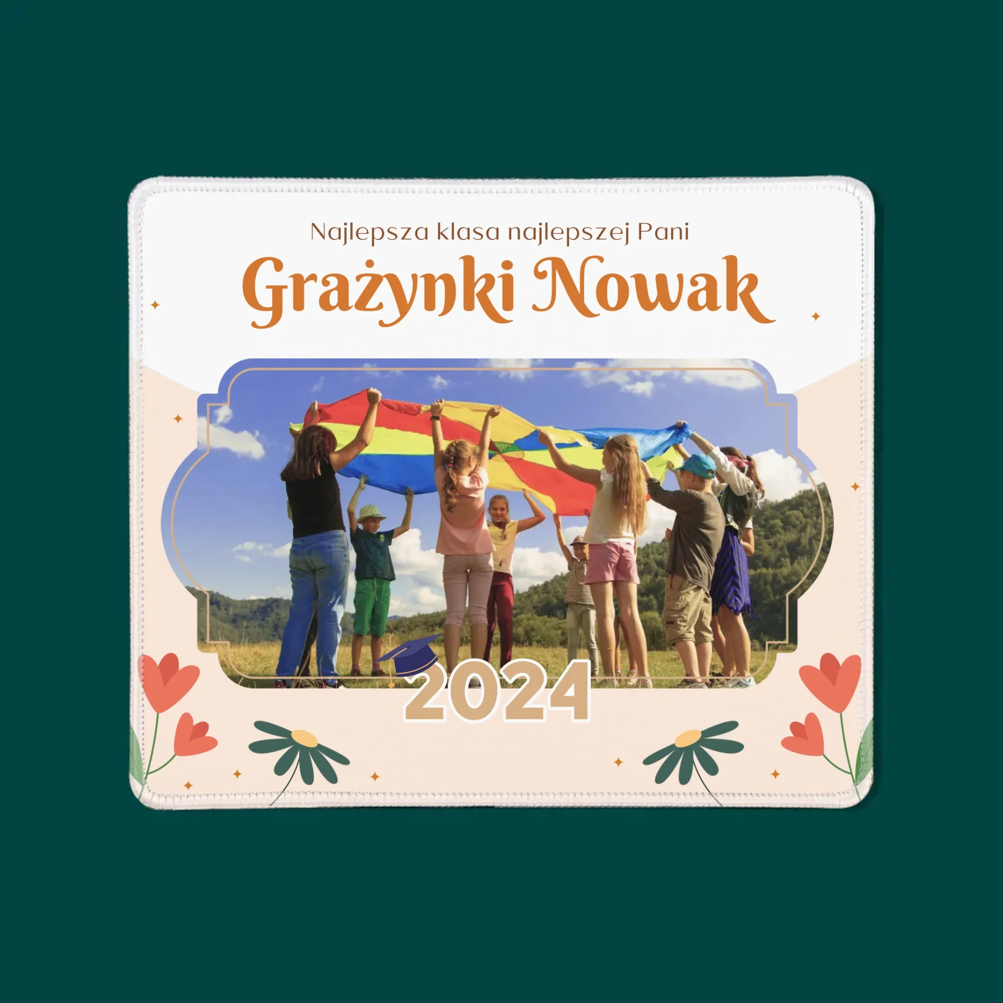 Zdjęcie i Podpis: Najlepsza Klasa - Podkładka Pod Myszkę - Image 3
